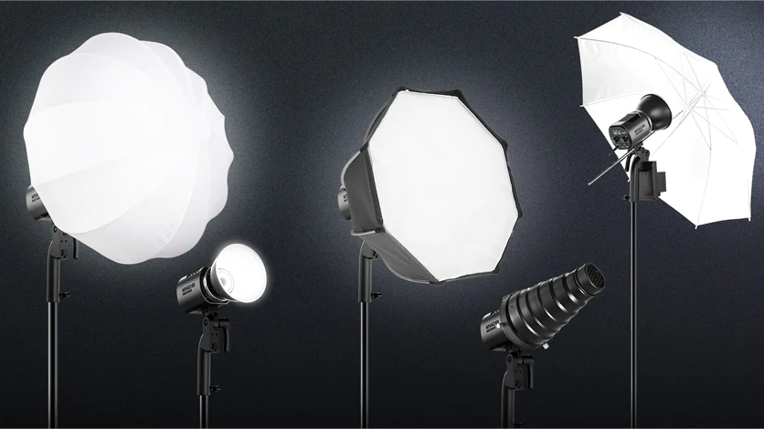 How to Choose Softboxes: Tiny Home Studio Portrait Setup