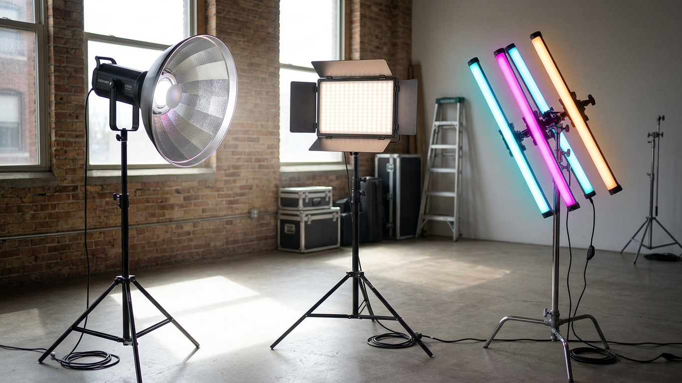 COB vs. LED Panel vs. Tube: Which LED Light Is Right for You?