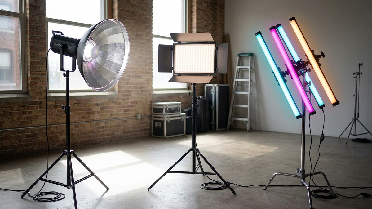 COB vs. LED Panel vs. Tube: Which LED Light Is Right for You?