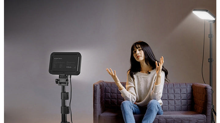 NEEWER BP132 — Best LED Panel Kit for Desk Video