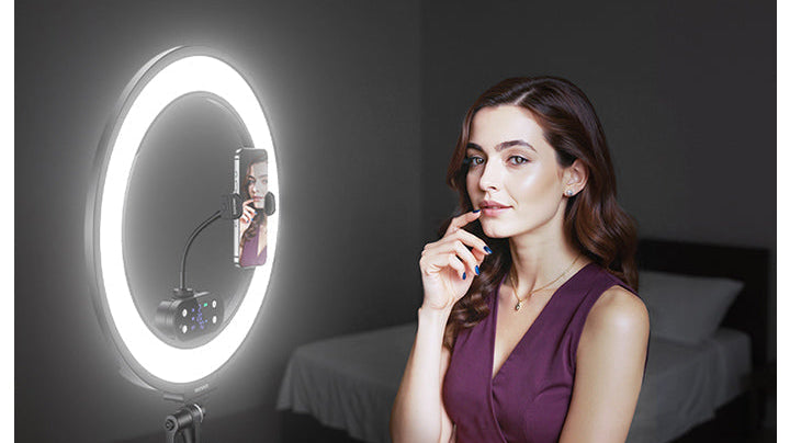 NEEWER RB18B Ring Light for Streaming