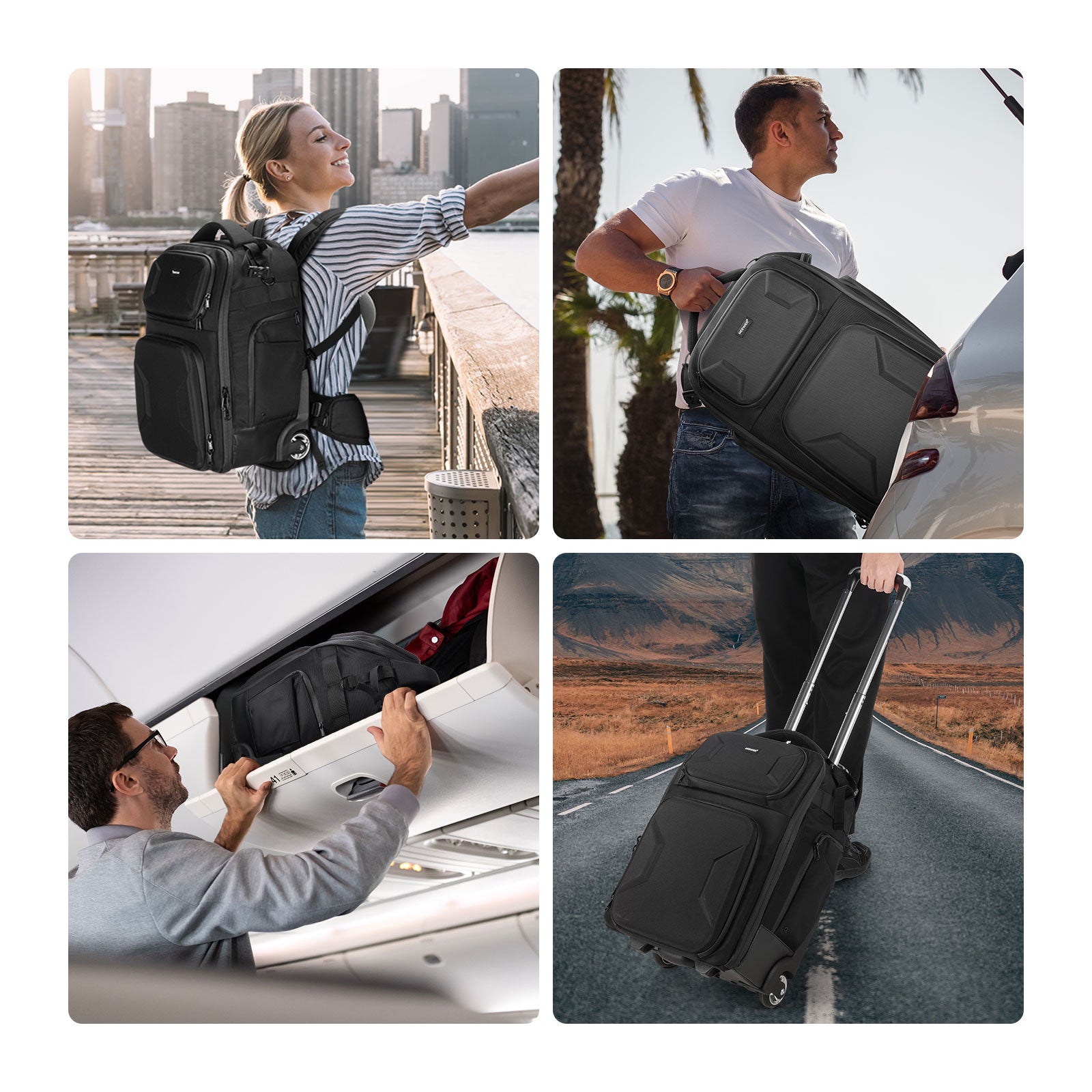 Wide Applications of the NEEWER PB027 Carry On Camera Roller Bag