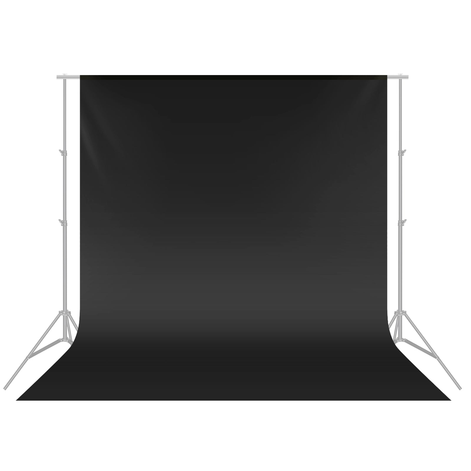 NEEWER 3x3.6M Black Collapsible Backdrop