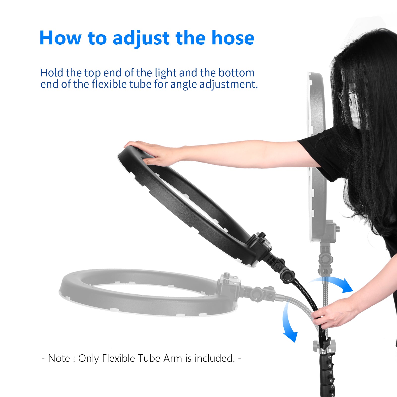 How to adjust the hose