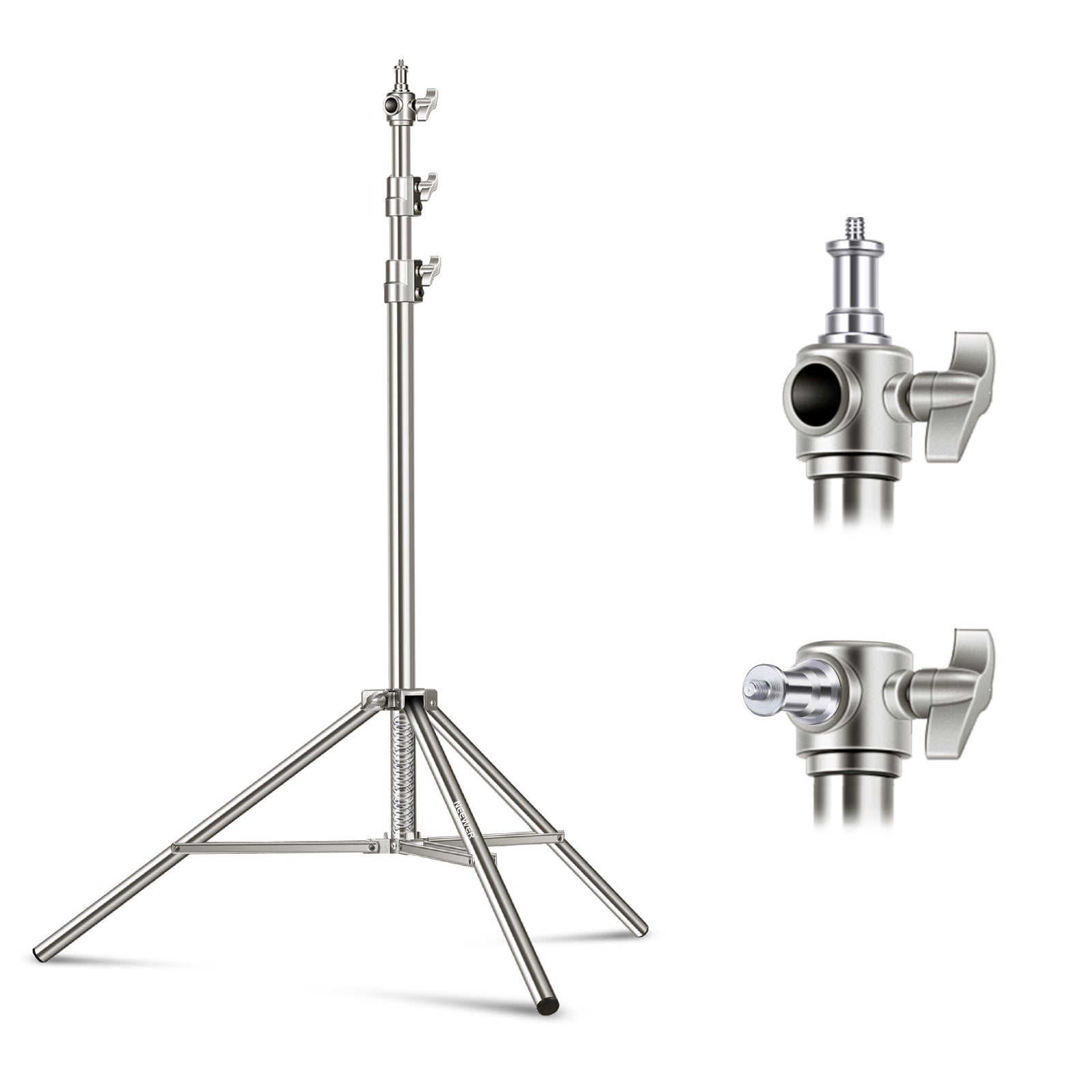 NEEWER 200cm Stainless Steel Photography Light Stand - NEEWER