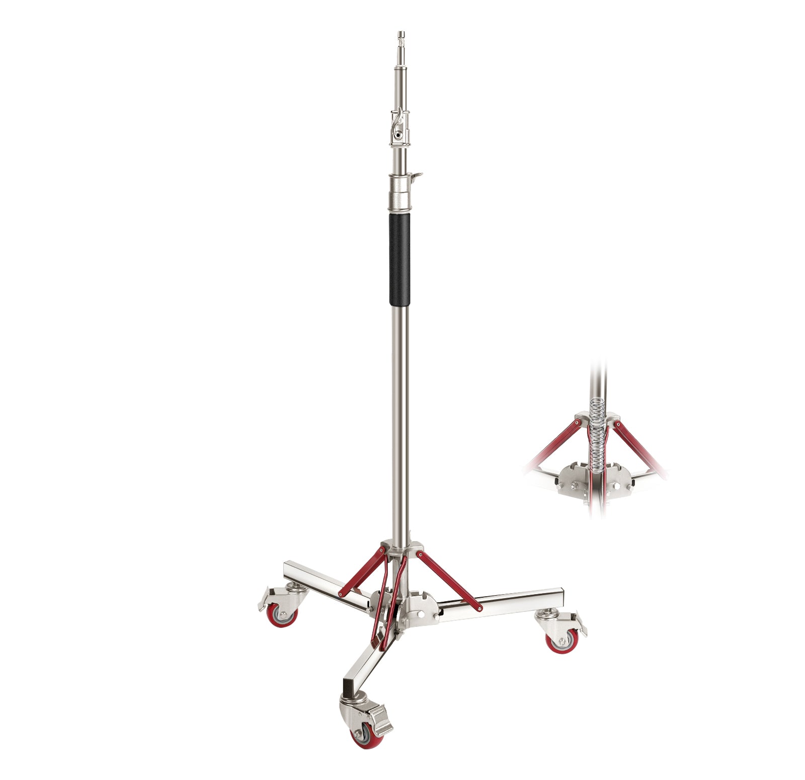NEEWER 305cm Rolling Light Stand