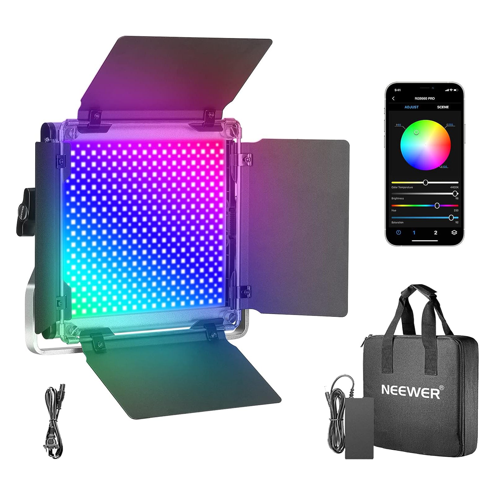 NEEWER RGB660 Pro APP Control RGB Light