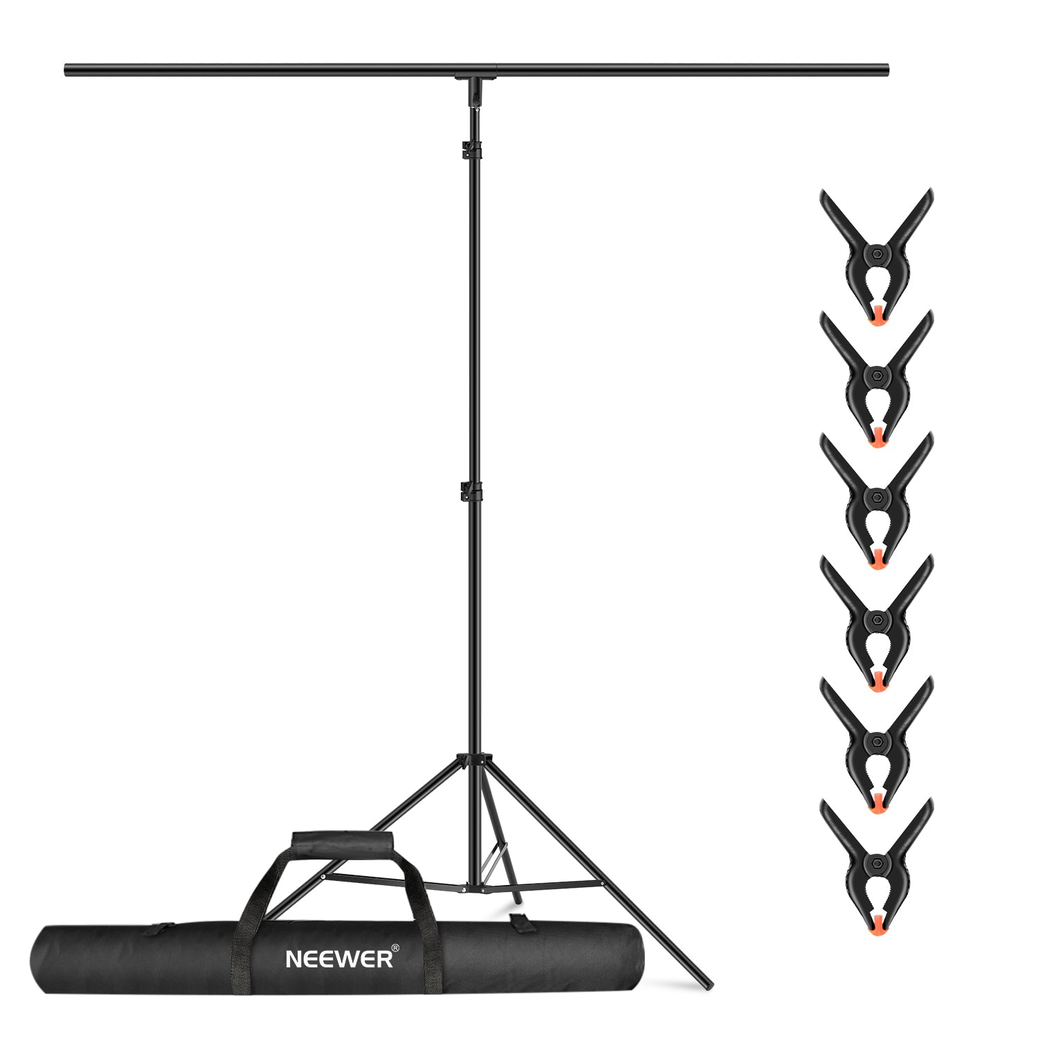 NEEWER 2.6m T-Shape Background Support Stand Kit