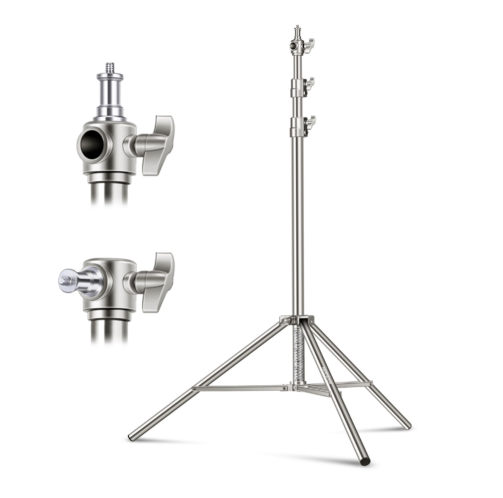 NEEWER ST-220SS Stainless Steel Adjustable Light Stand