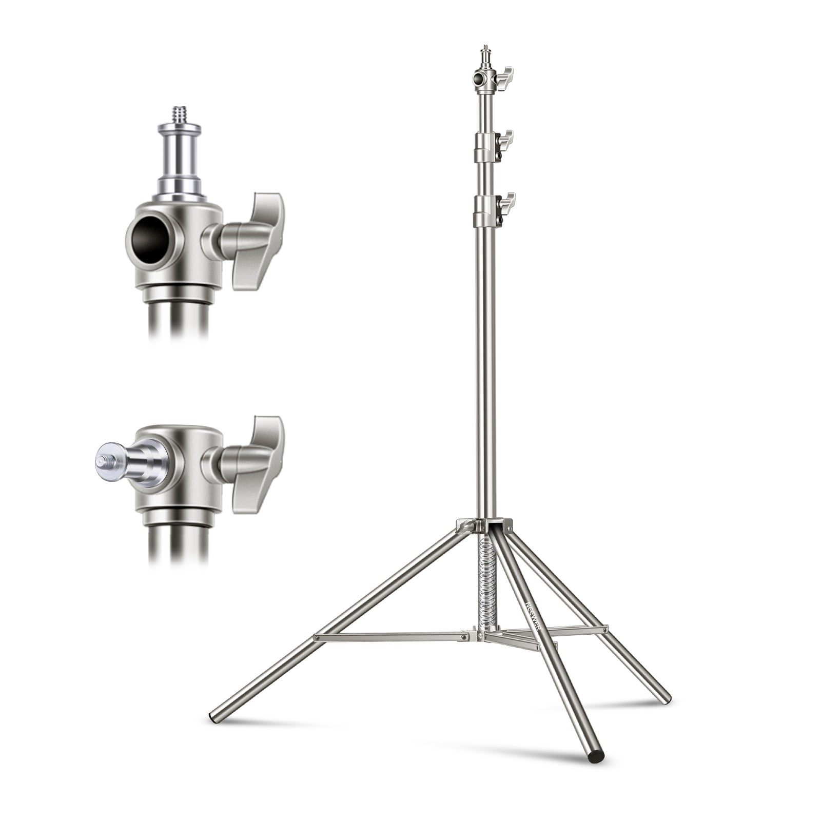 NEEWER ST-220SS Stainless Steel Adjustable Light Stand
