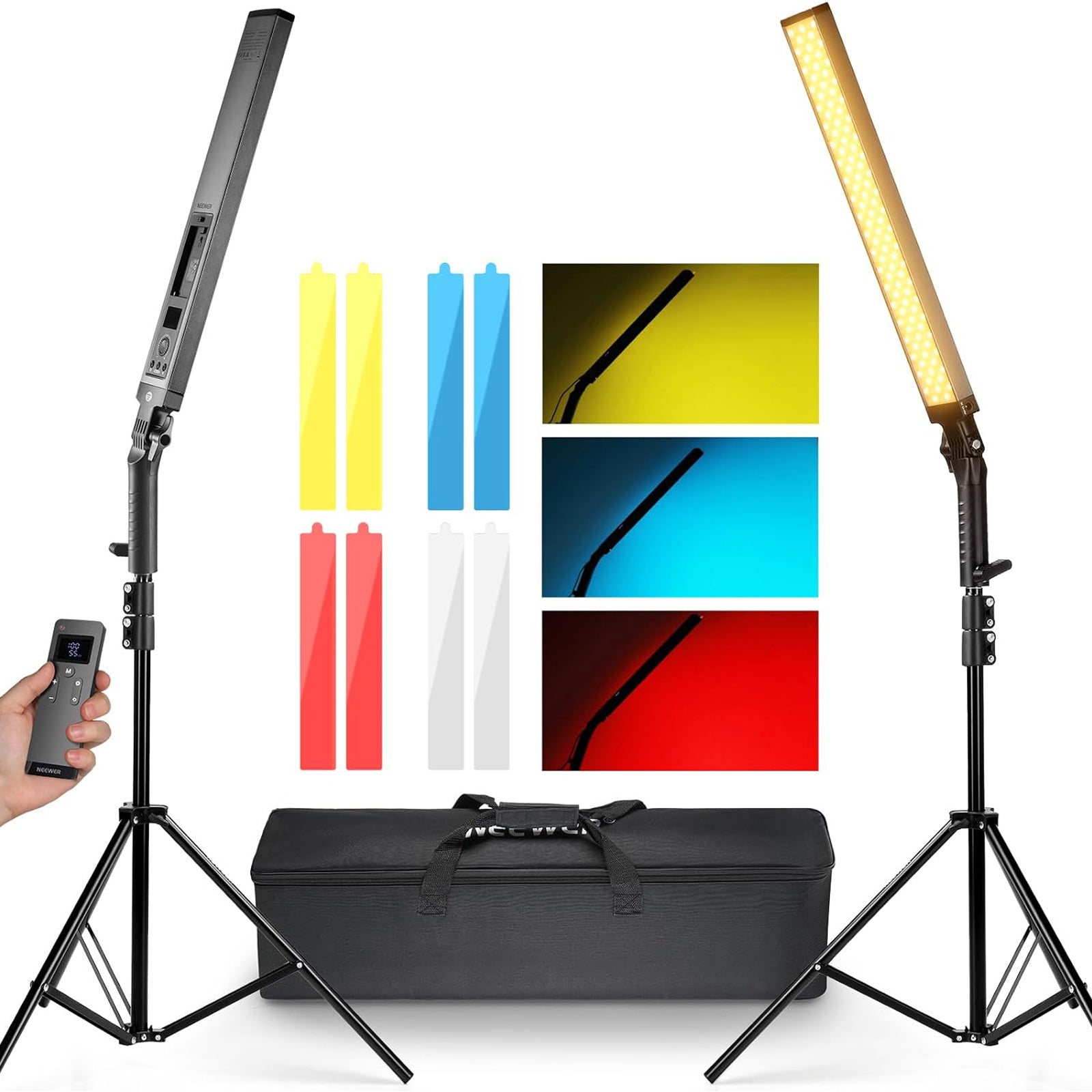 NEEWER BH20B Upgraded 21W LED Light Stick Kit