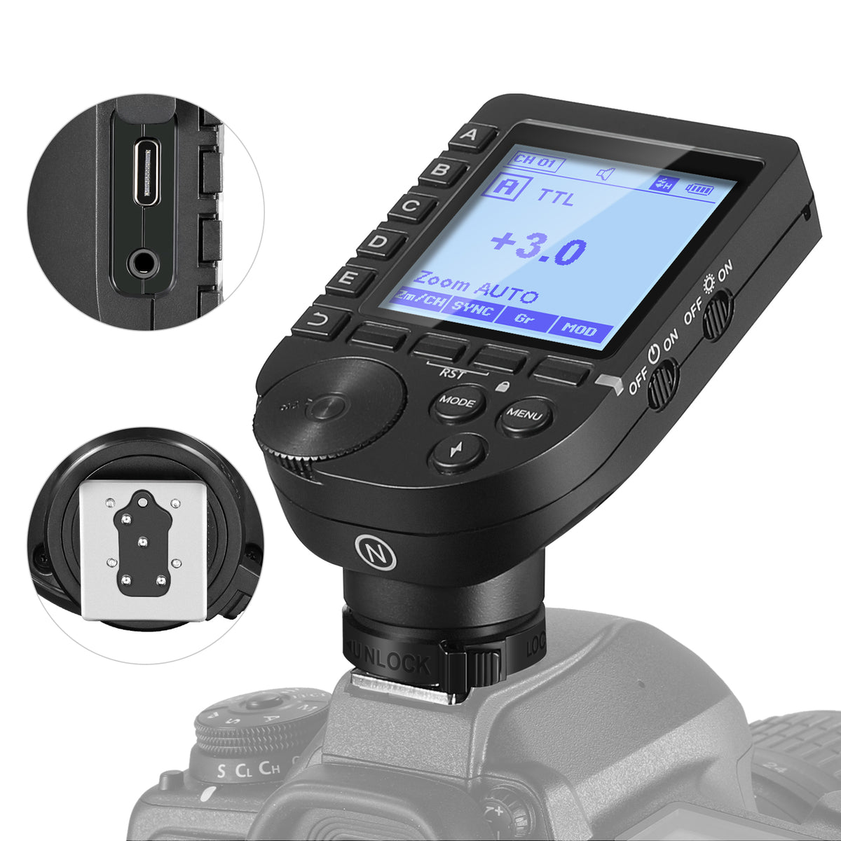 Neewer Nw 860 Neewer Q-C TTL Wireless Flash Trigger,Compatible