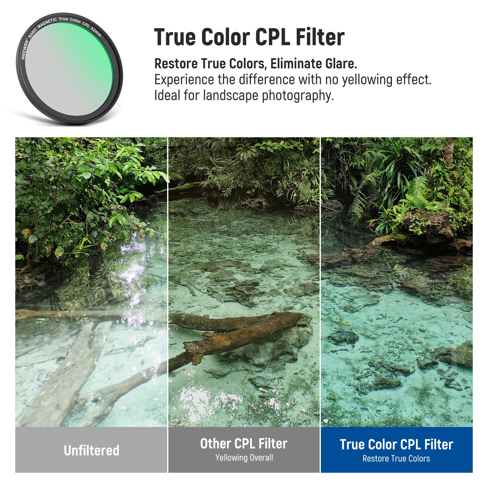 True Color CPL Filter