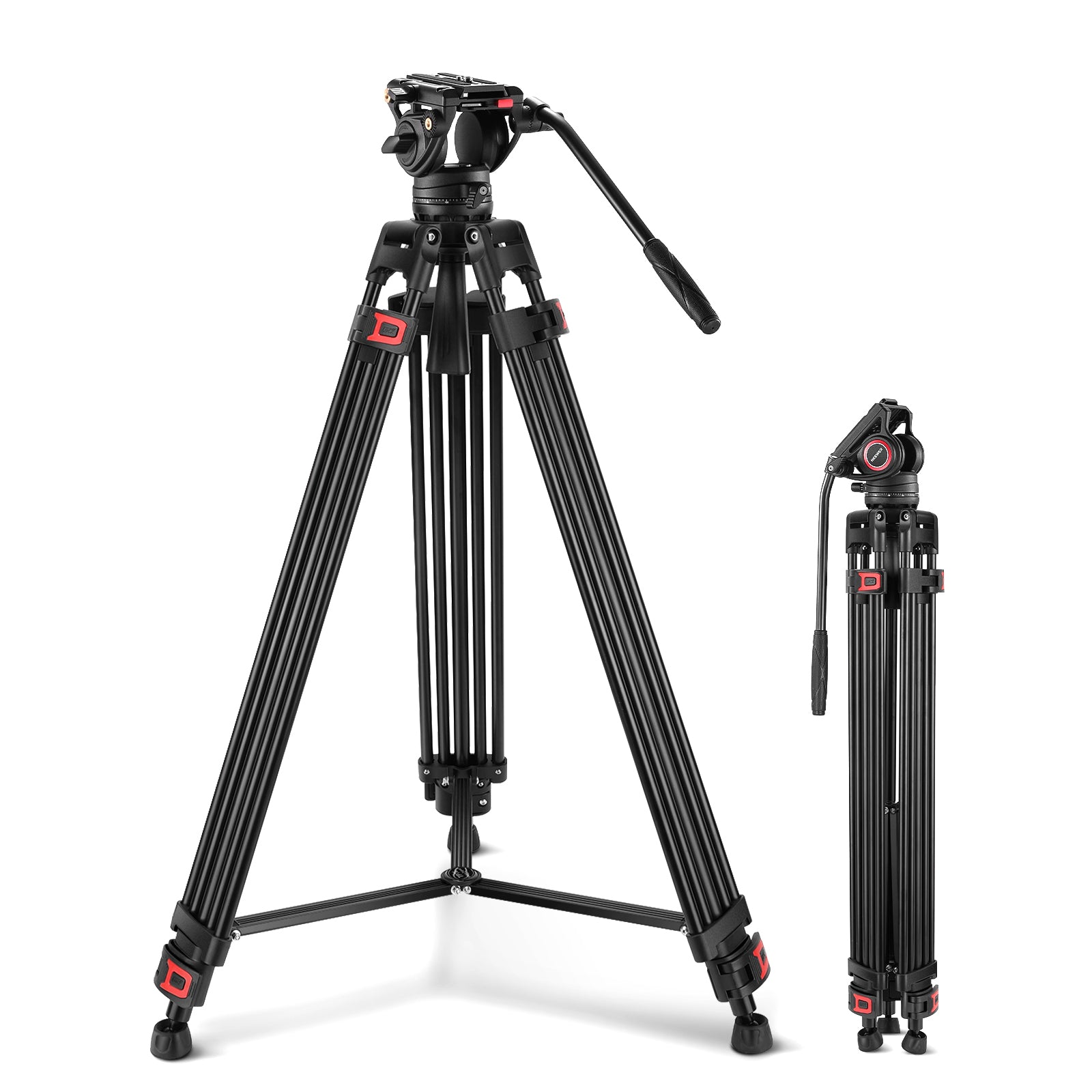 NEEWER TP74 Pro Video Tripod with Fluid Head