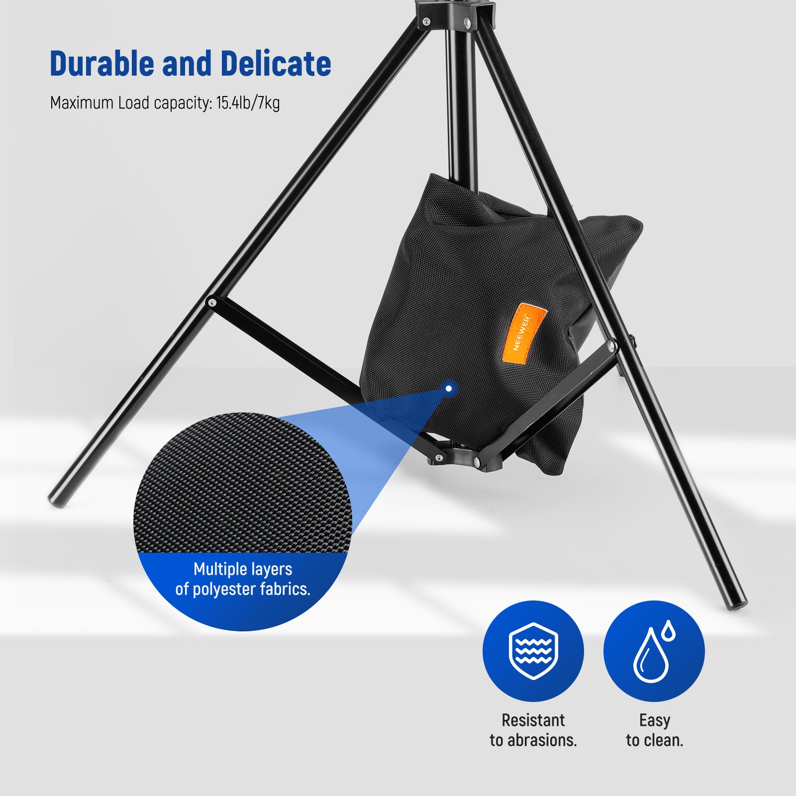 NEEWER SB-BL5 Sandbag for Photography is durable and delicate.