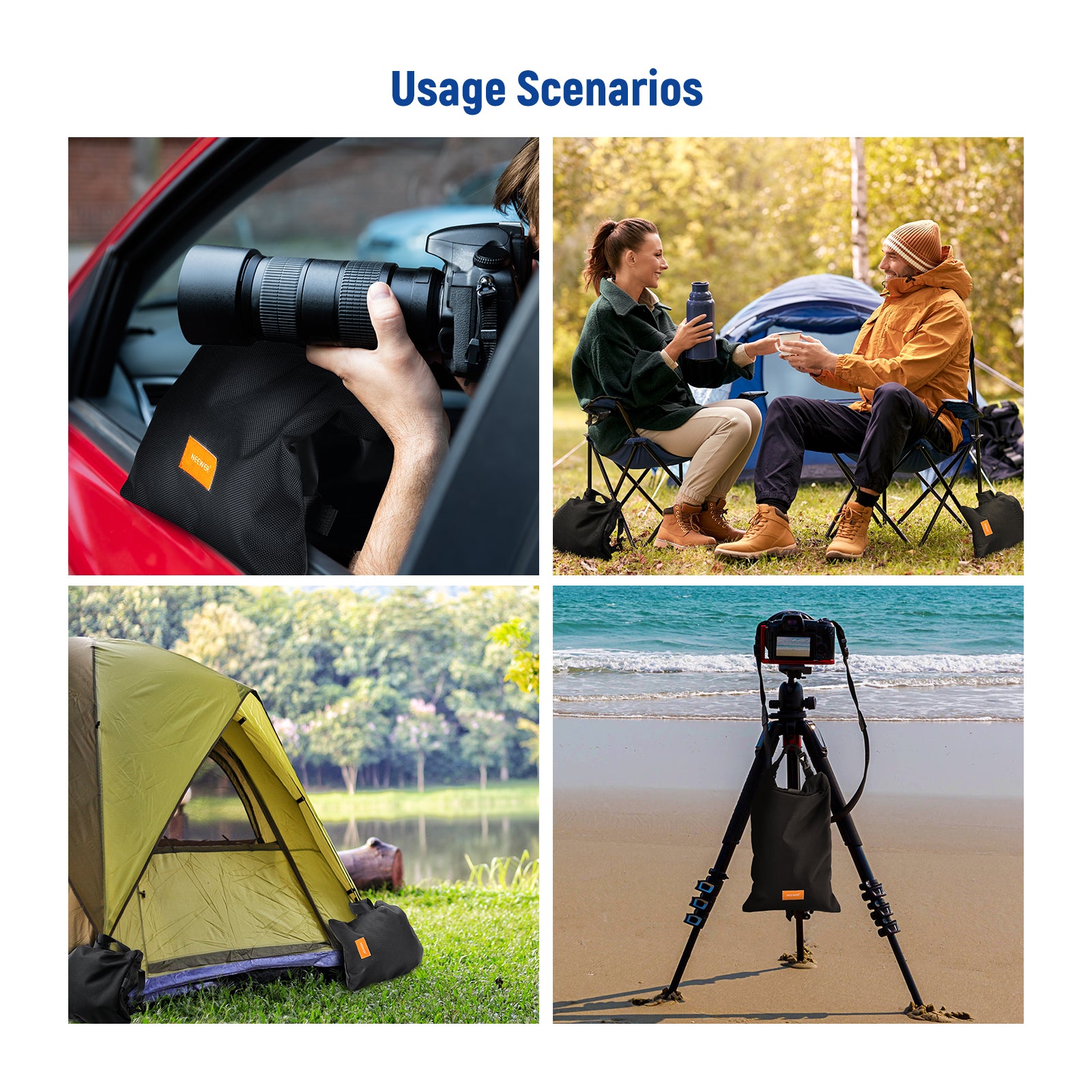 Scenarios for NEEWER SB-BL5 Sandbag for Photography