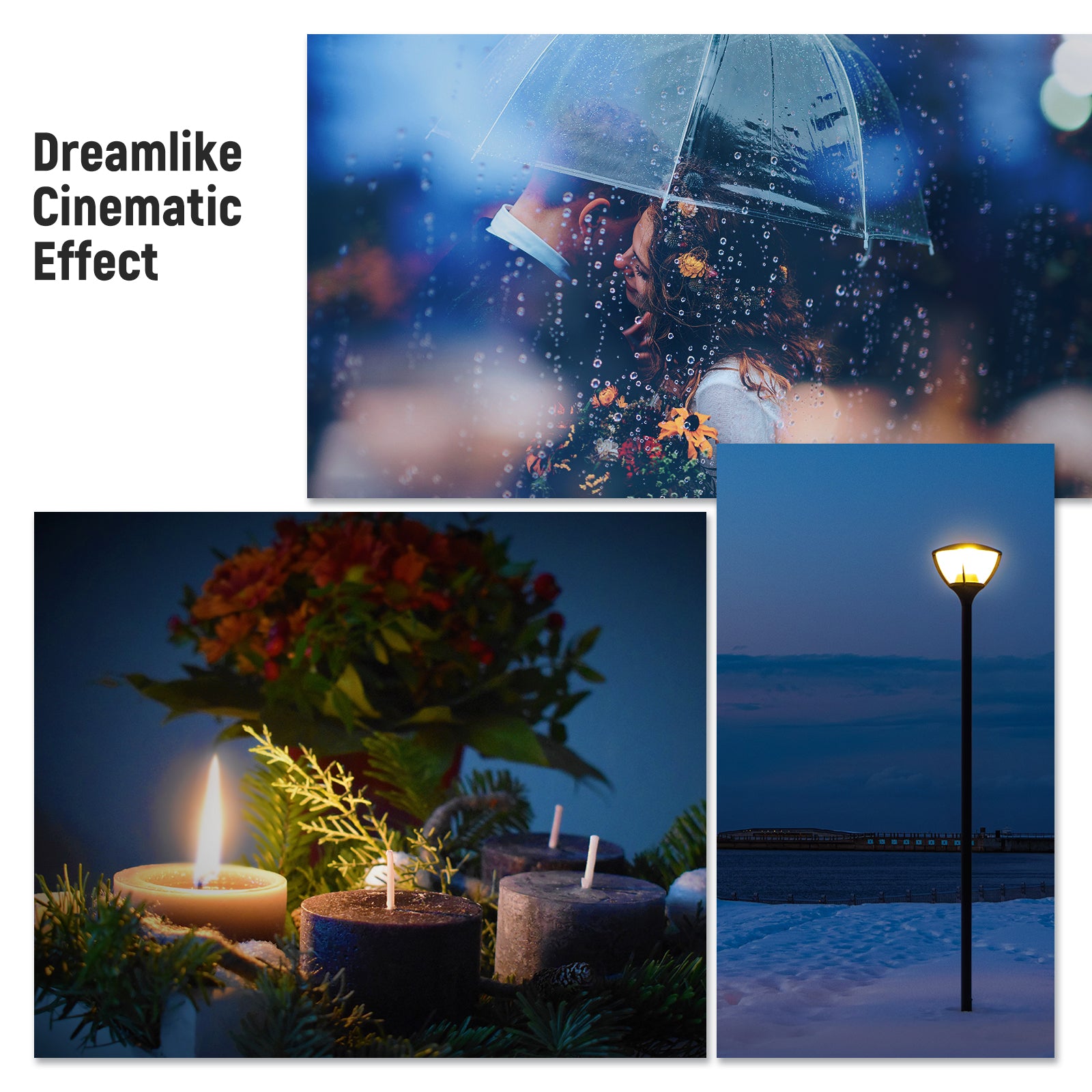 1/8 Black Diffusion Filter for Cinematic Effect