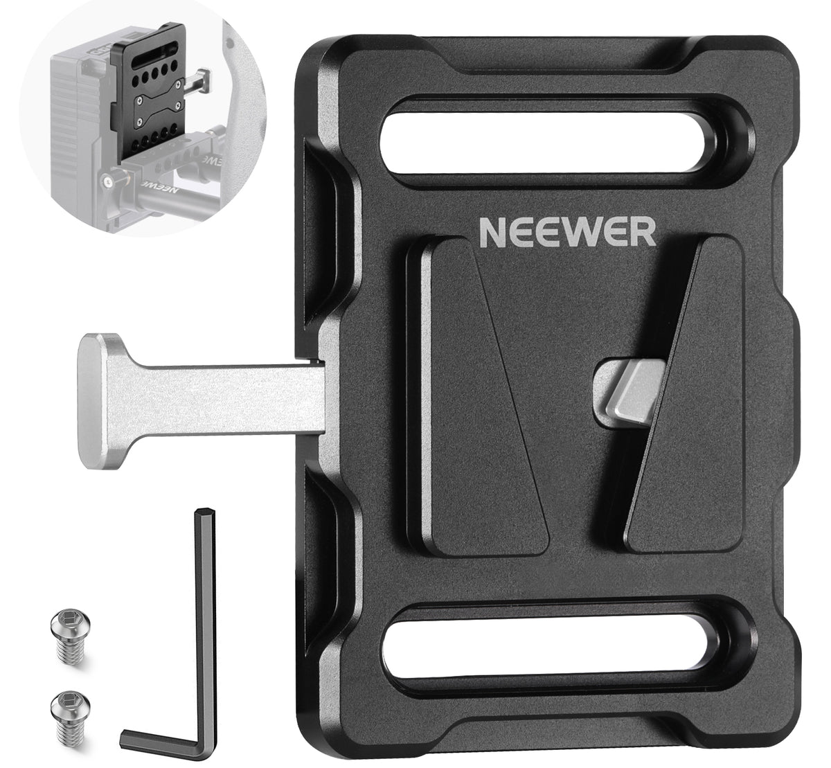 NEEWER PS005 Mini V Mount Battery Plate
