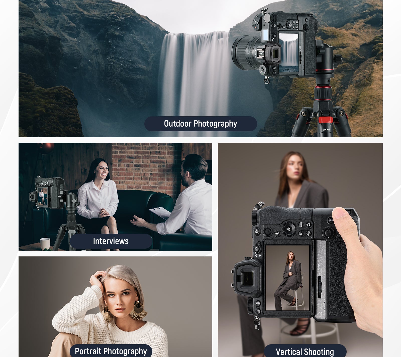 Scenarios for NEEWER MB-N11 Vertical Battery Grip