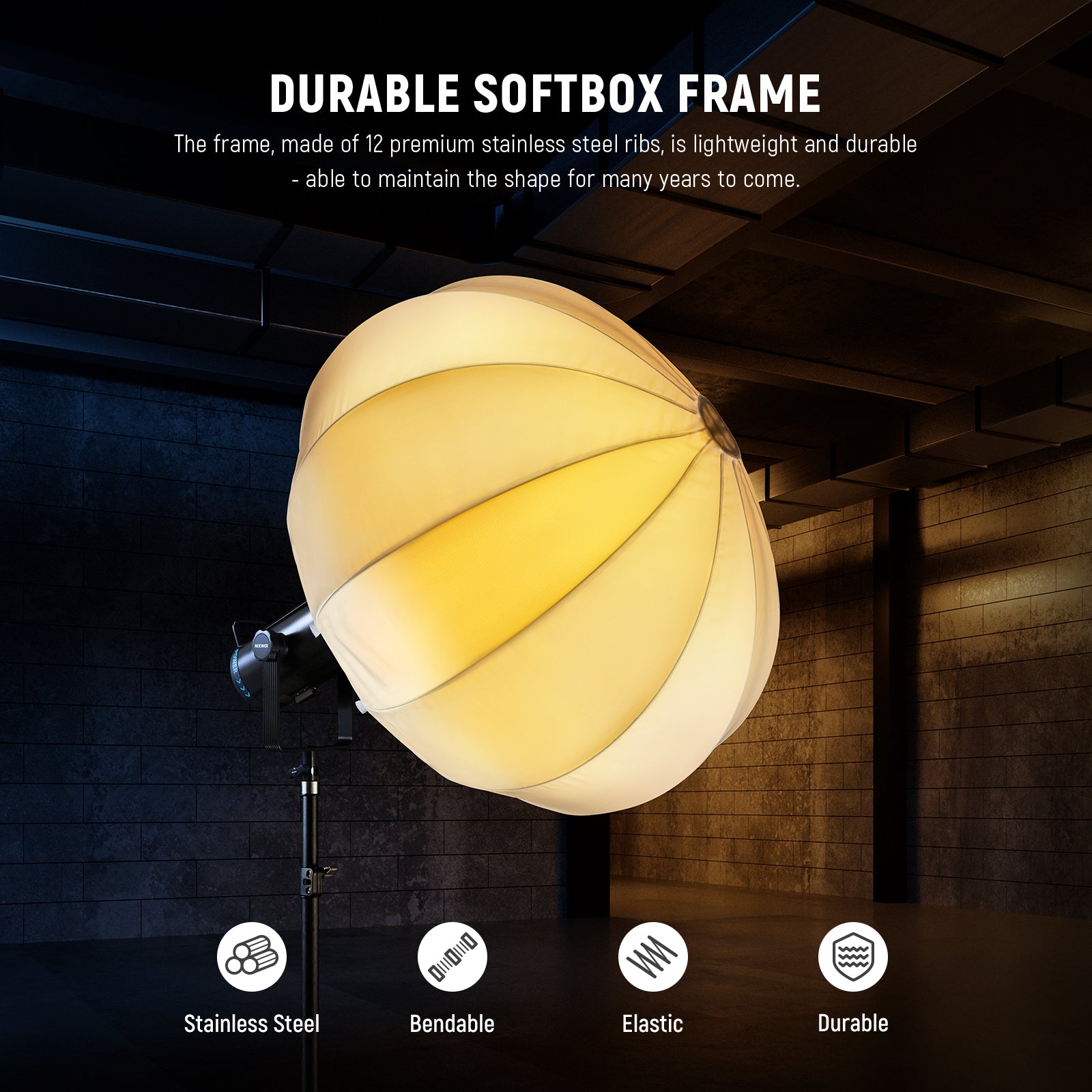 durable softbox frame