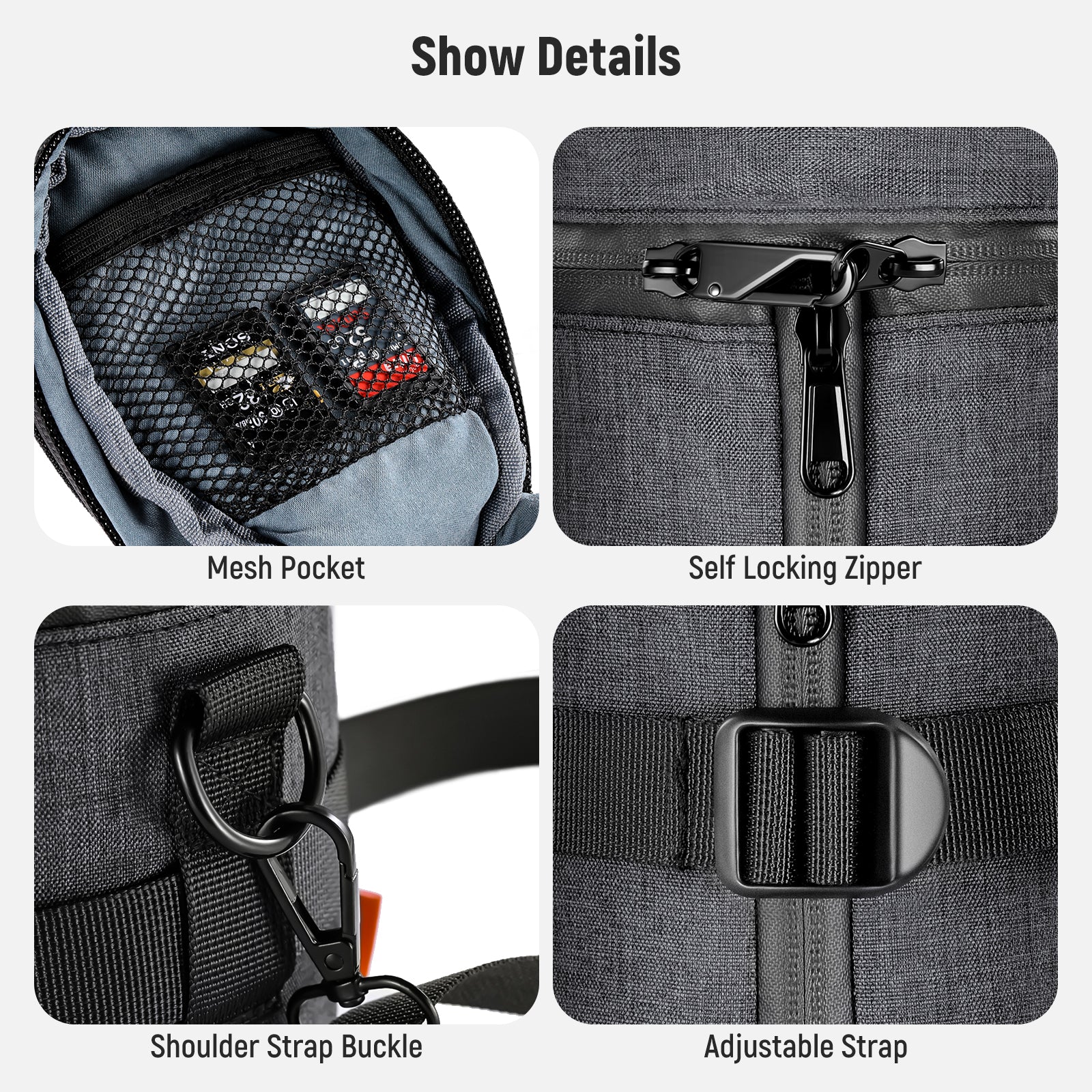 Product details of the NEEWER PB006 Camera Lens Pouch