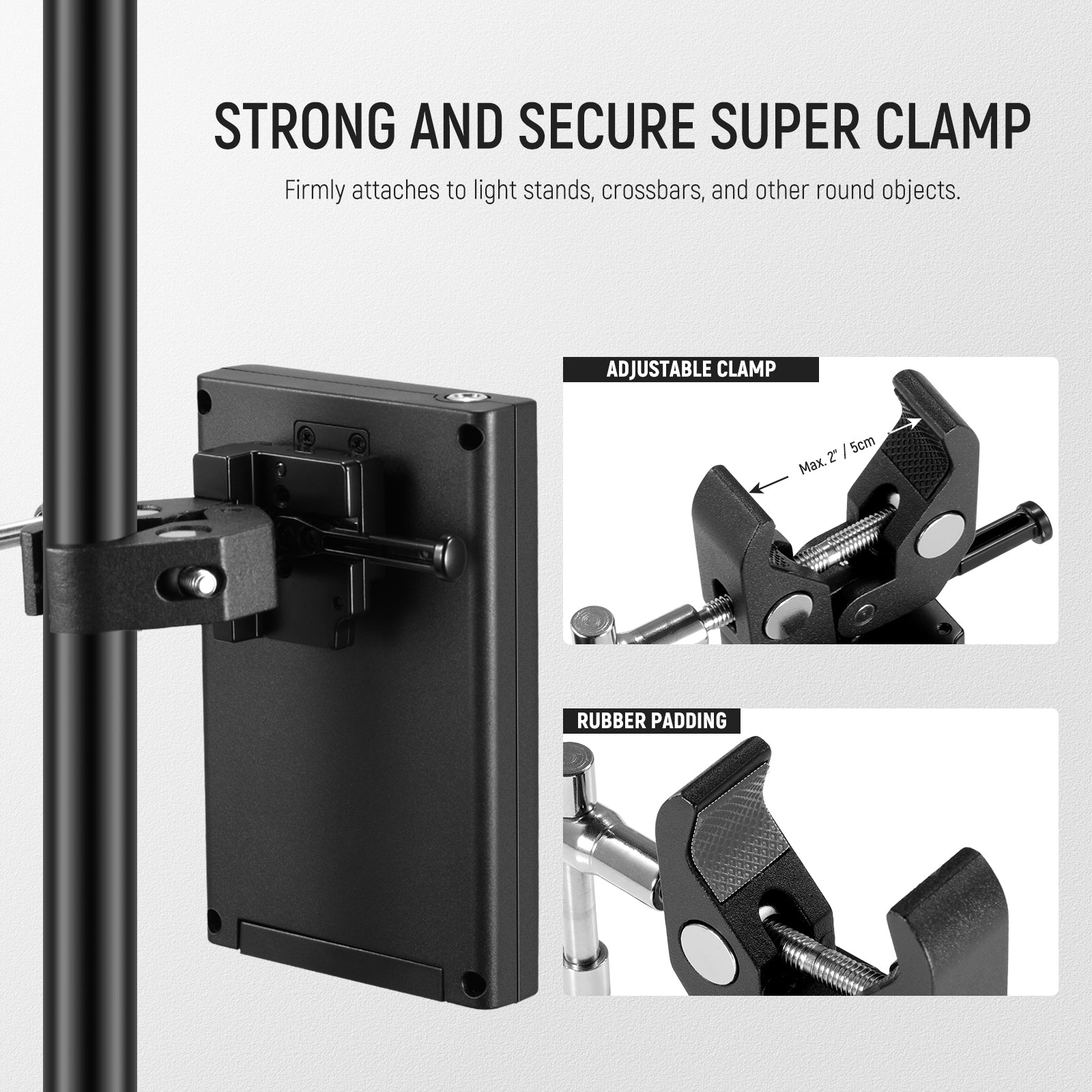 Big Jaw Opening Super Clamp