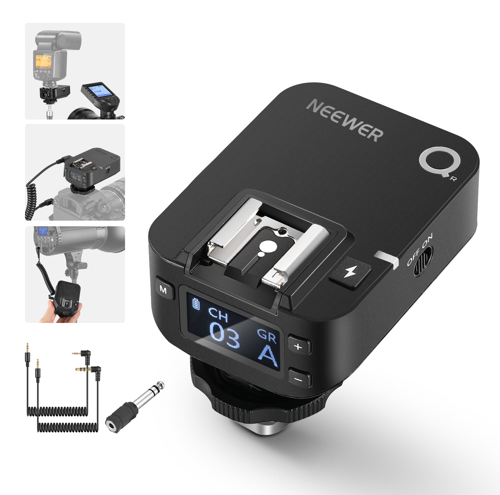 NEEWER QR 2.4G Wireless Flash Receiver For QPRO