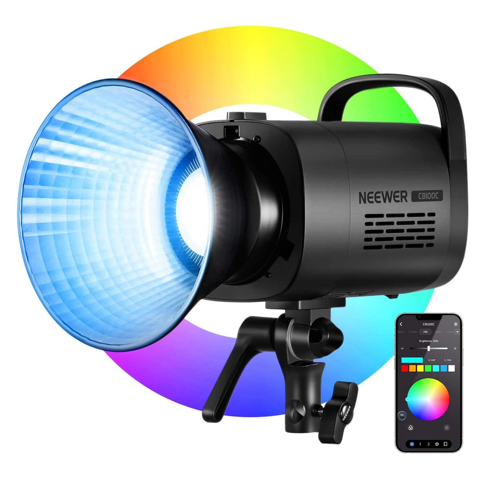 NEEWER CB100C RGB Video Light