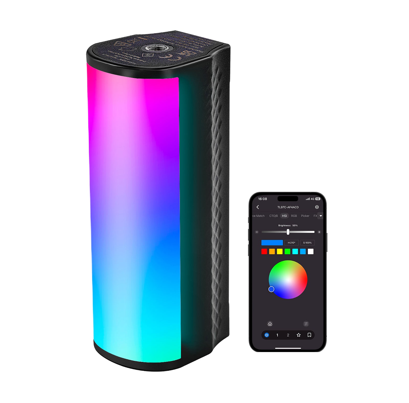 NEEWER TL97C RGB Magnetic Handheld Light Stick