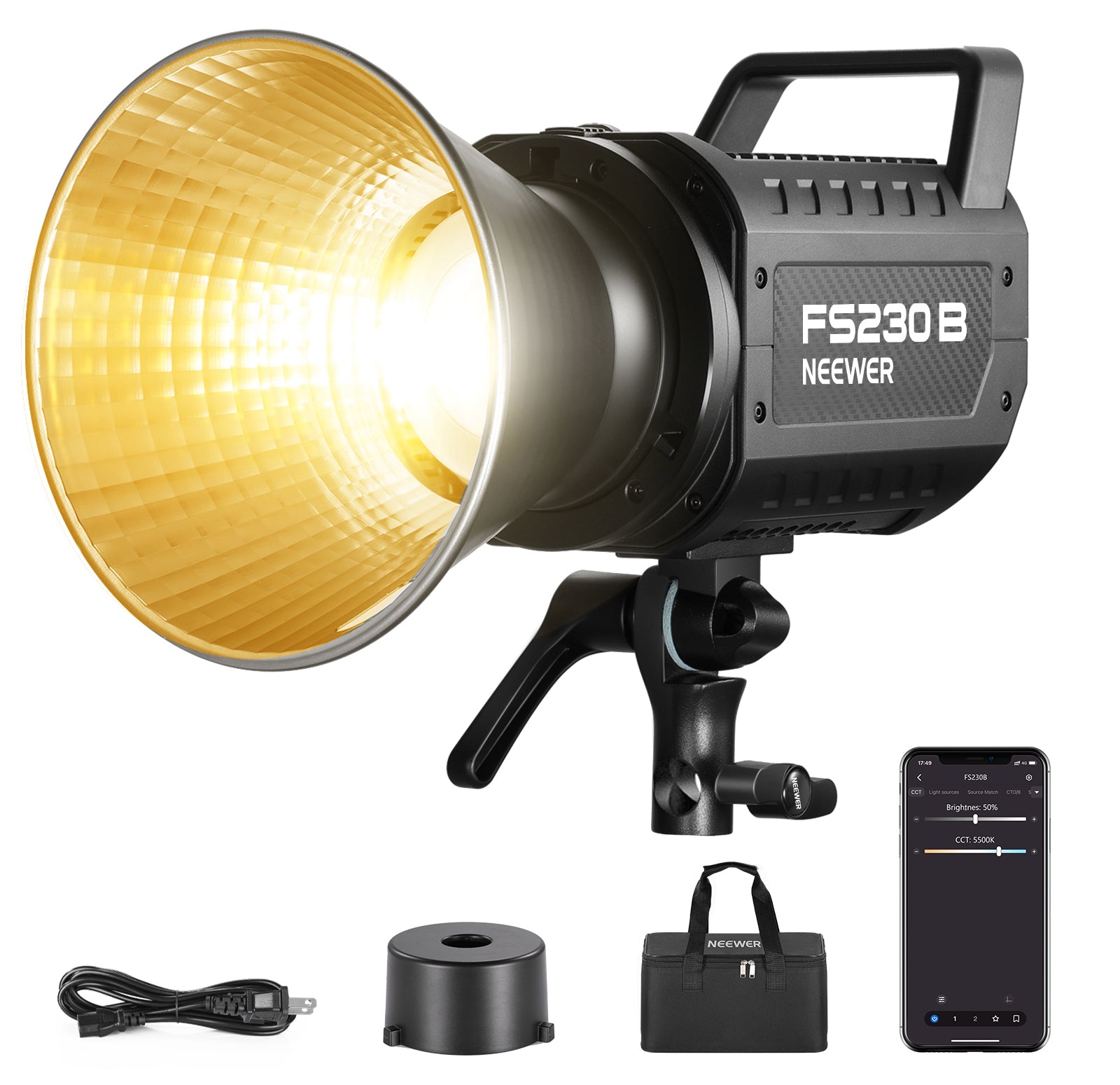 NEEWER FS230B 230W Bi Color LED Video Light