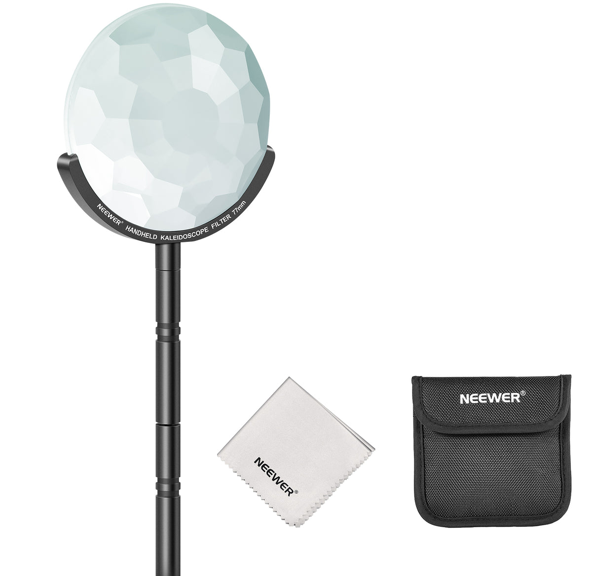 NEEWER 77mm Handheld Kaleidoscope Lens Filter