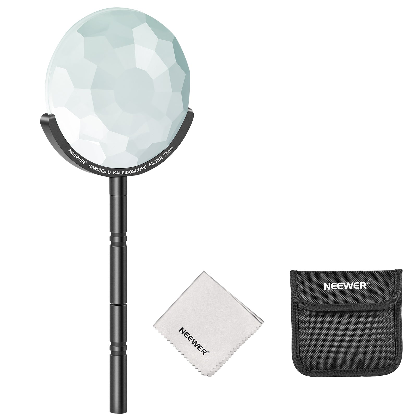 NEEWER 77mm Handheld Kaleidoscope Lens Filter