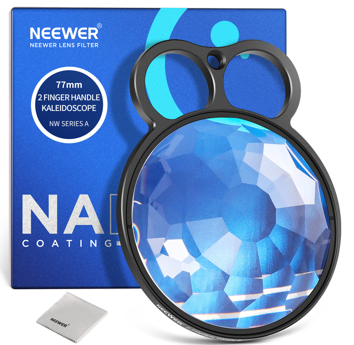 NEEWER 77mm Handheld Kaleidoscope Lens Filter