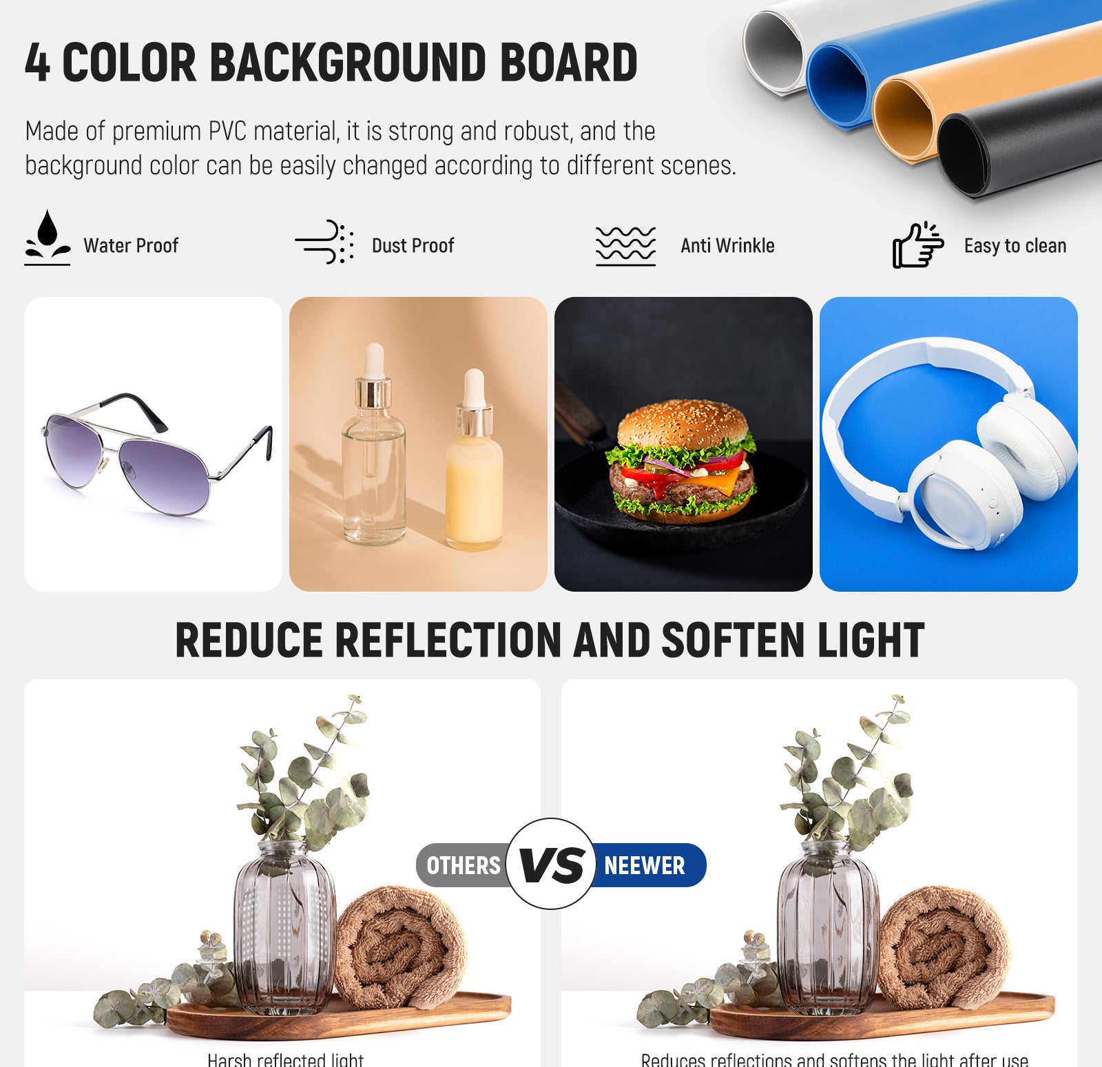 NEEWER LP40 Upgraded Photo Studio Light Box VS. Others