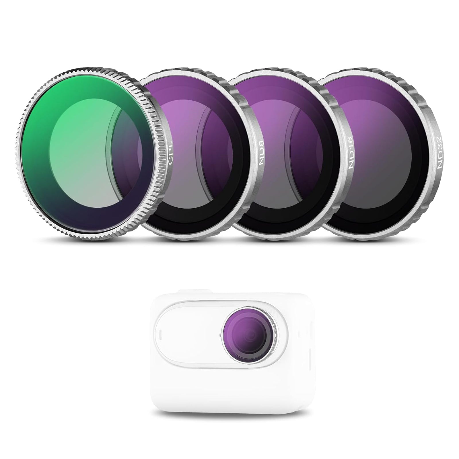 NEEWER ND & CPL Lens Filter Set For Insta360 GO 3S