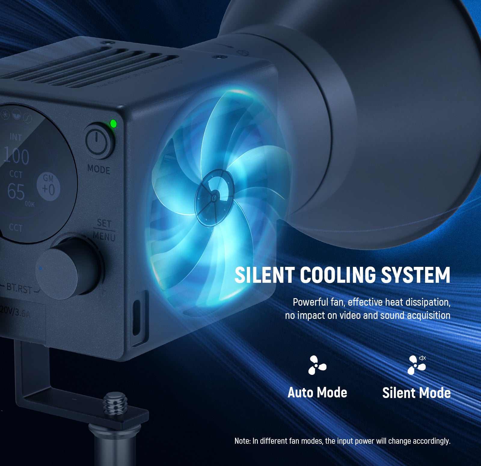 Quiet & Efficient Cooling System