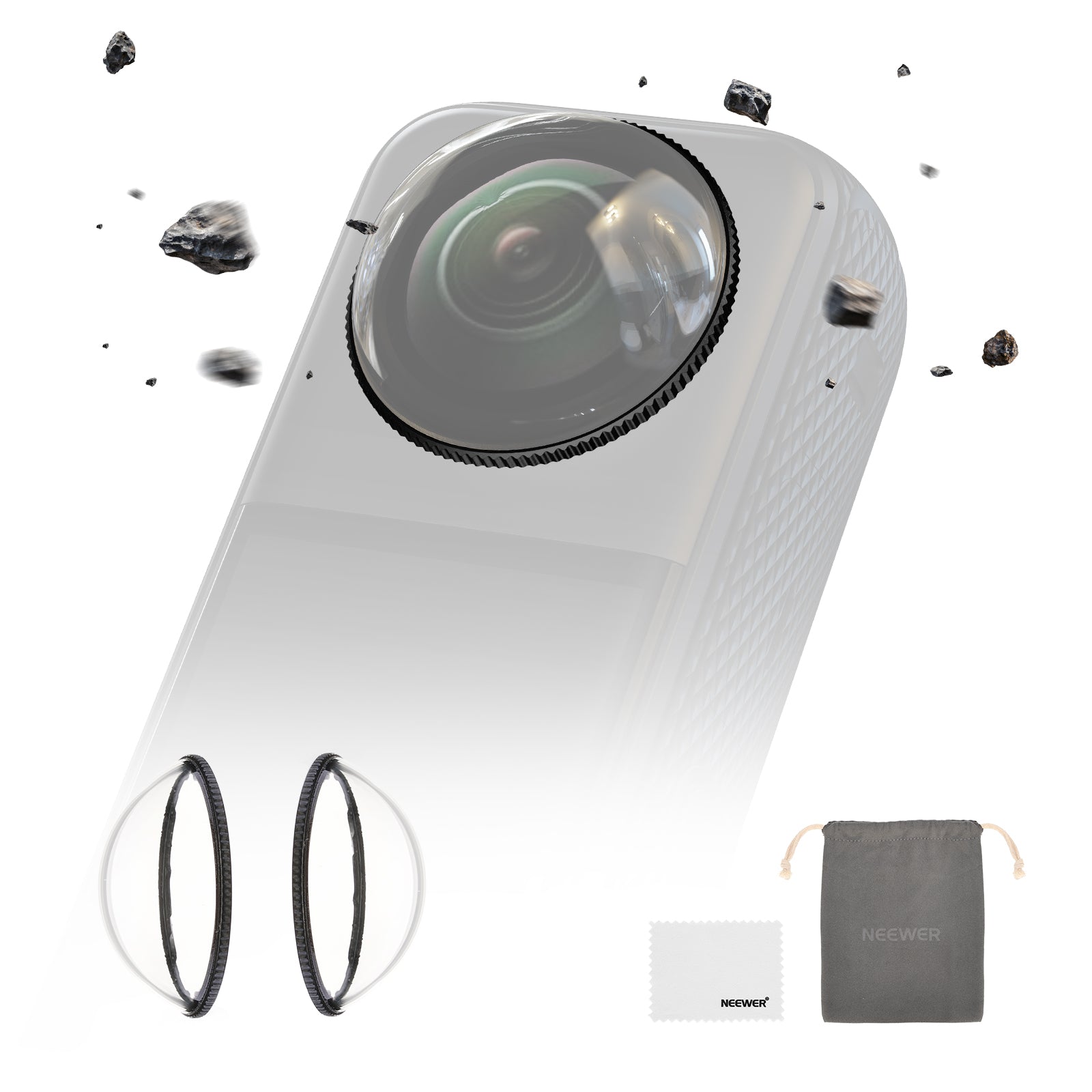 NEEWER LPC01 Lens Protectors For Insta360 X4