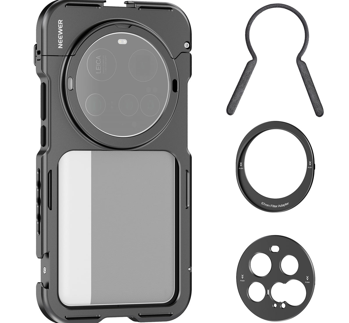 NEEWER PA091 Phone Cage Kit for Xiaomi 15 Ultra