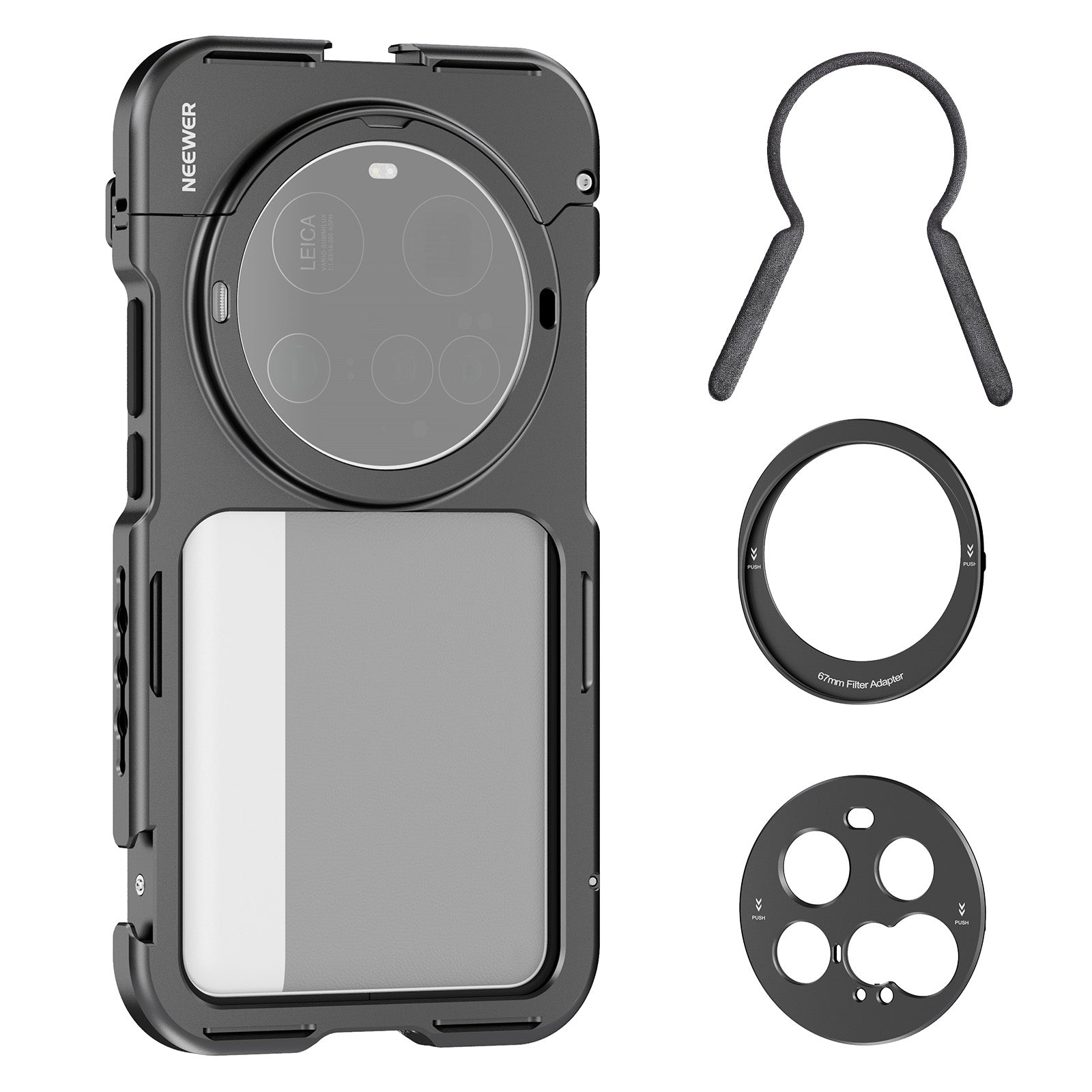 NEEWER PA091 Phone Cage Kit for Xiaomi 15 Ultra
