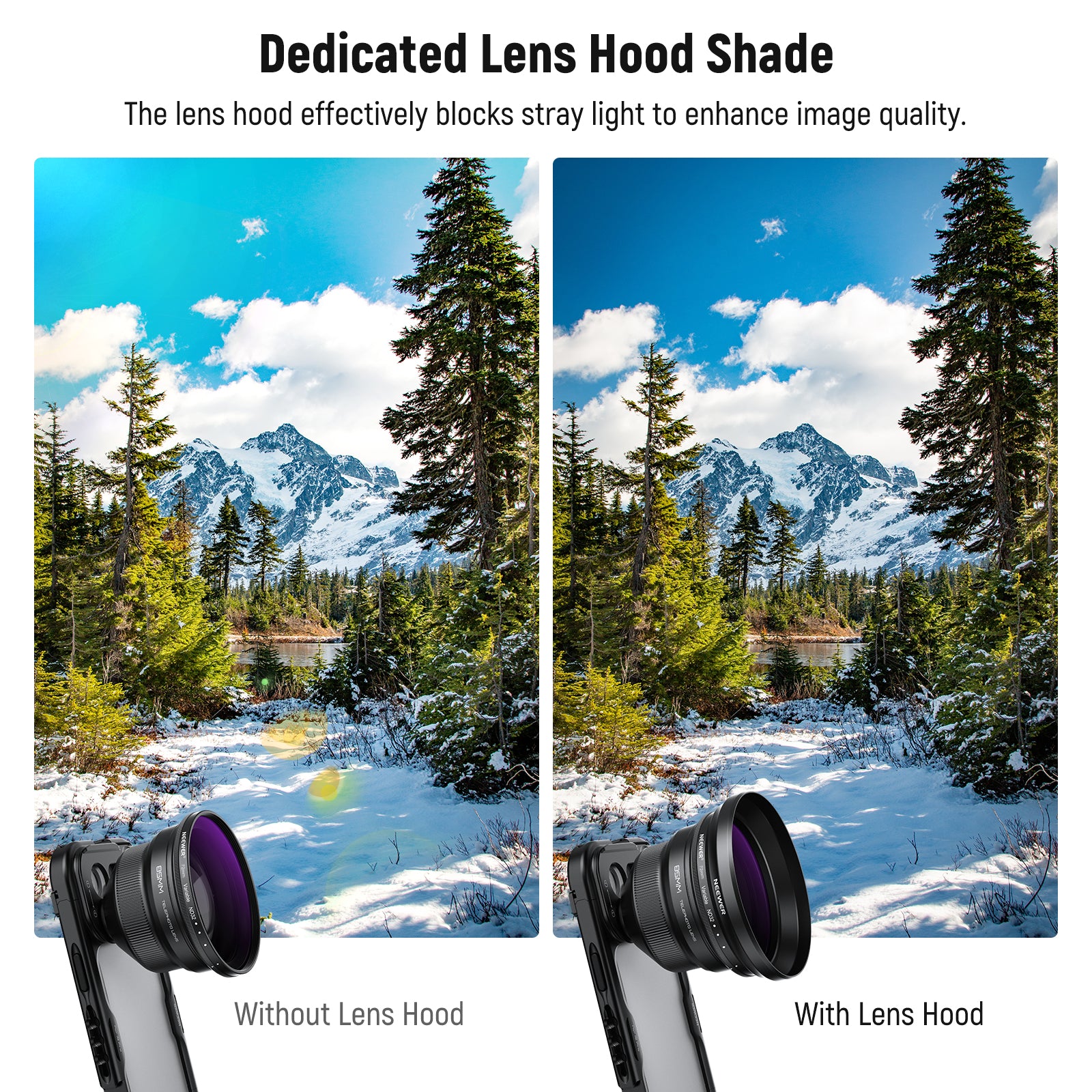 Dedicated Lens Hood Shade