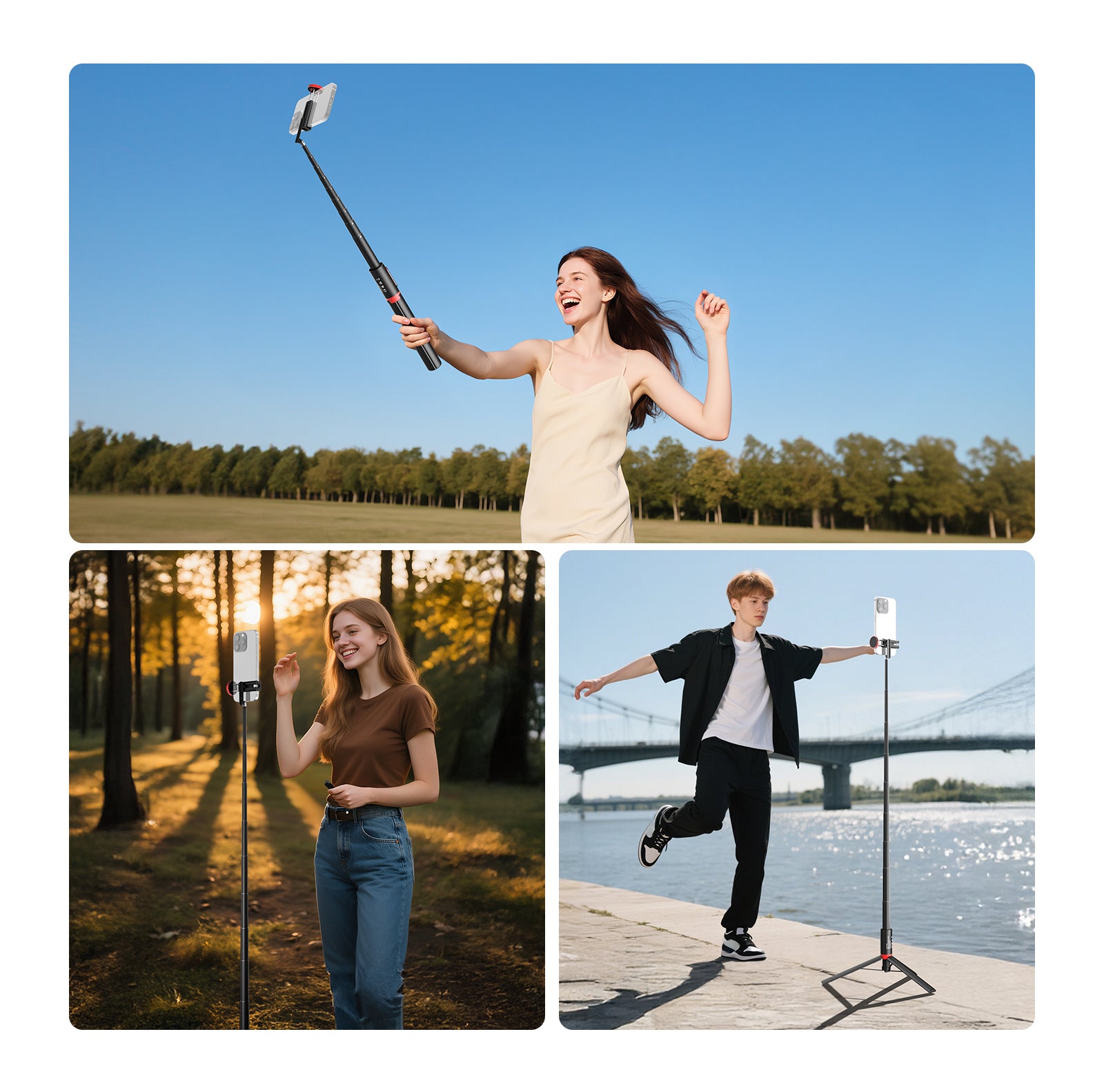 Wide Applications of the NEEWER PA991 Selfie Stick Tripod