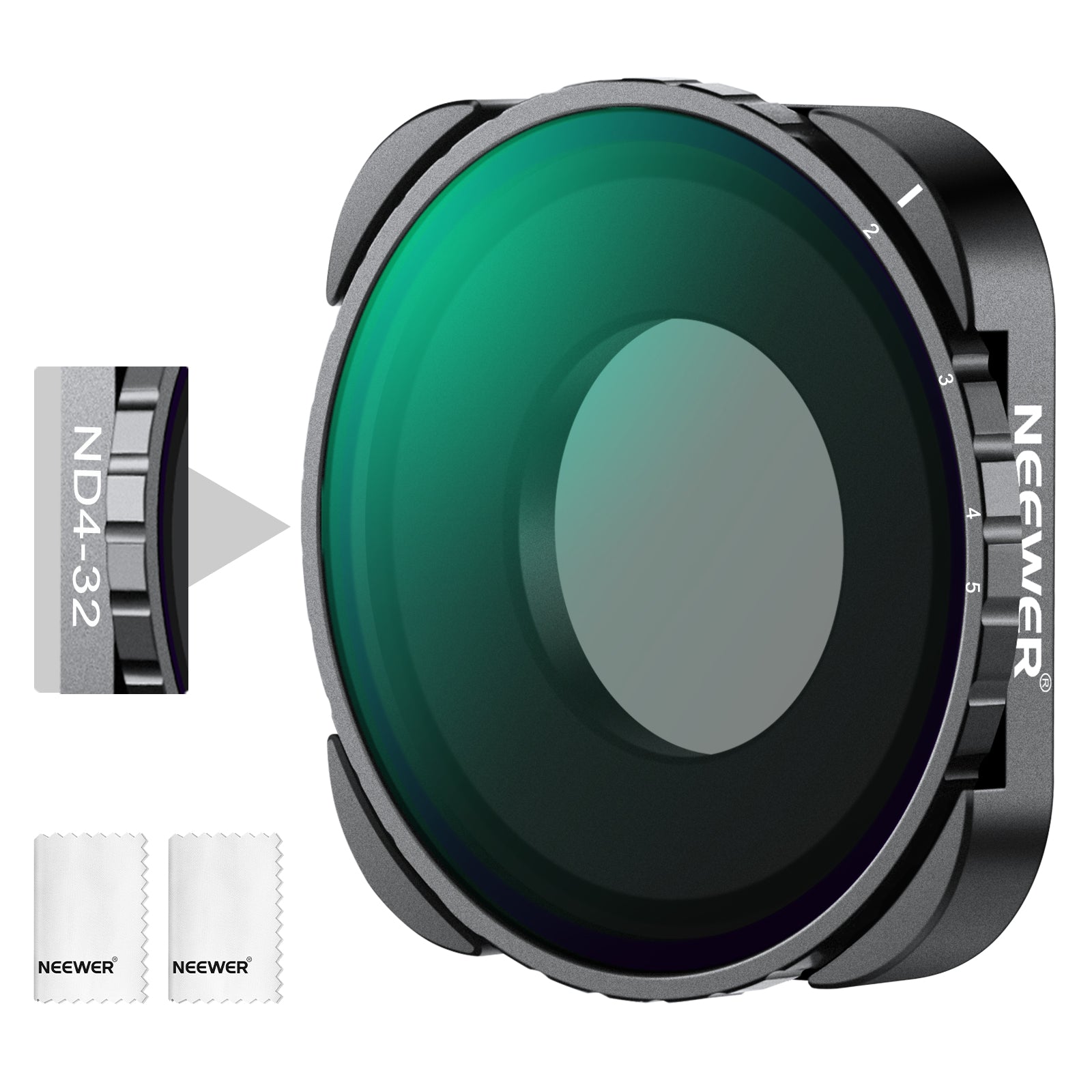 NEEWER Variable ND4-ND32 Filter
