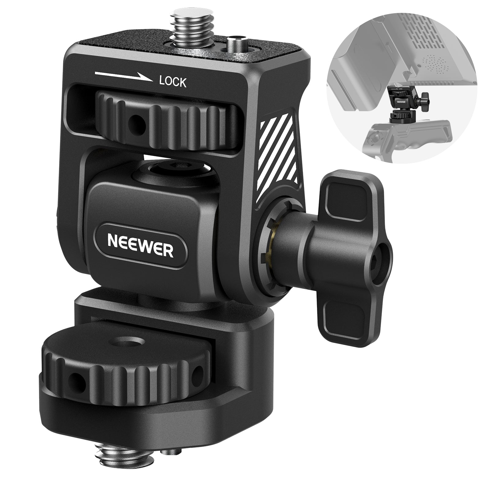 NEEWER MA022 Camera Field Monitor Mount Holder Bracket