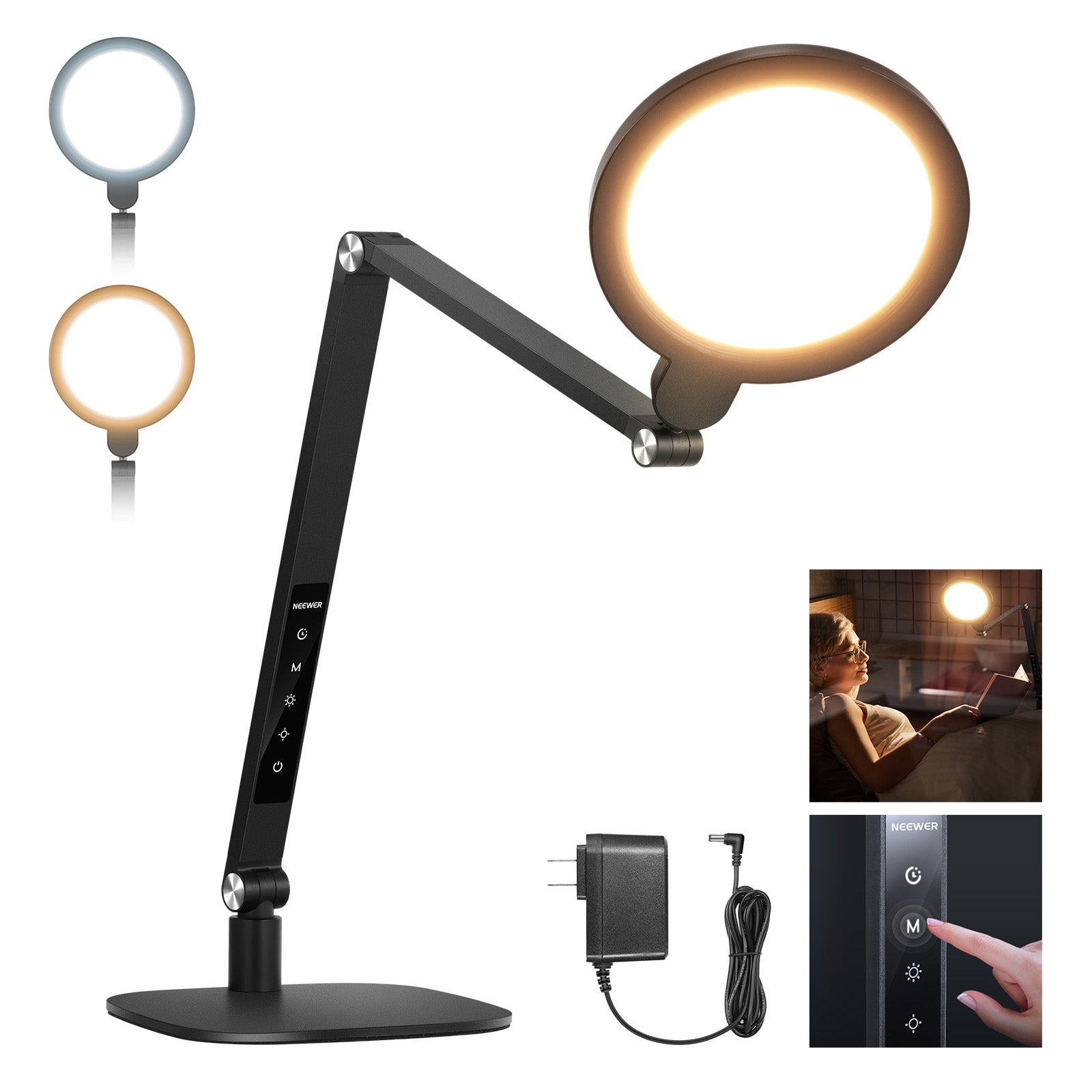 NEEWER BASICS R19 LED Desk Lamp