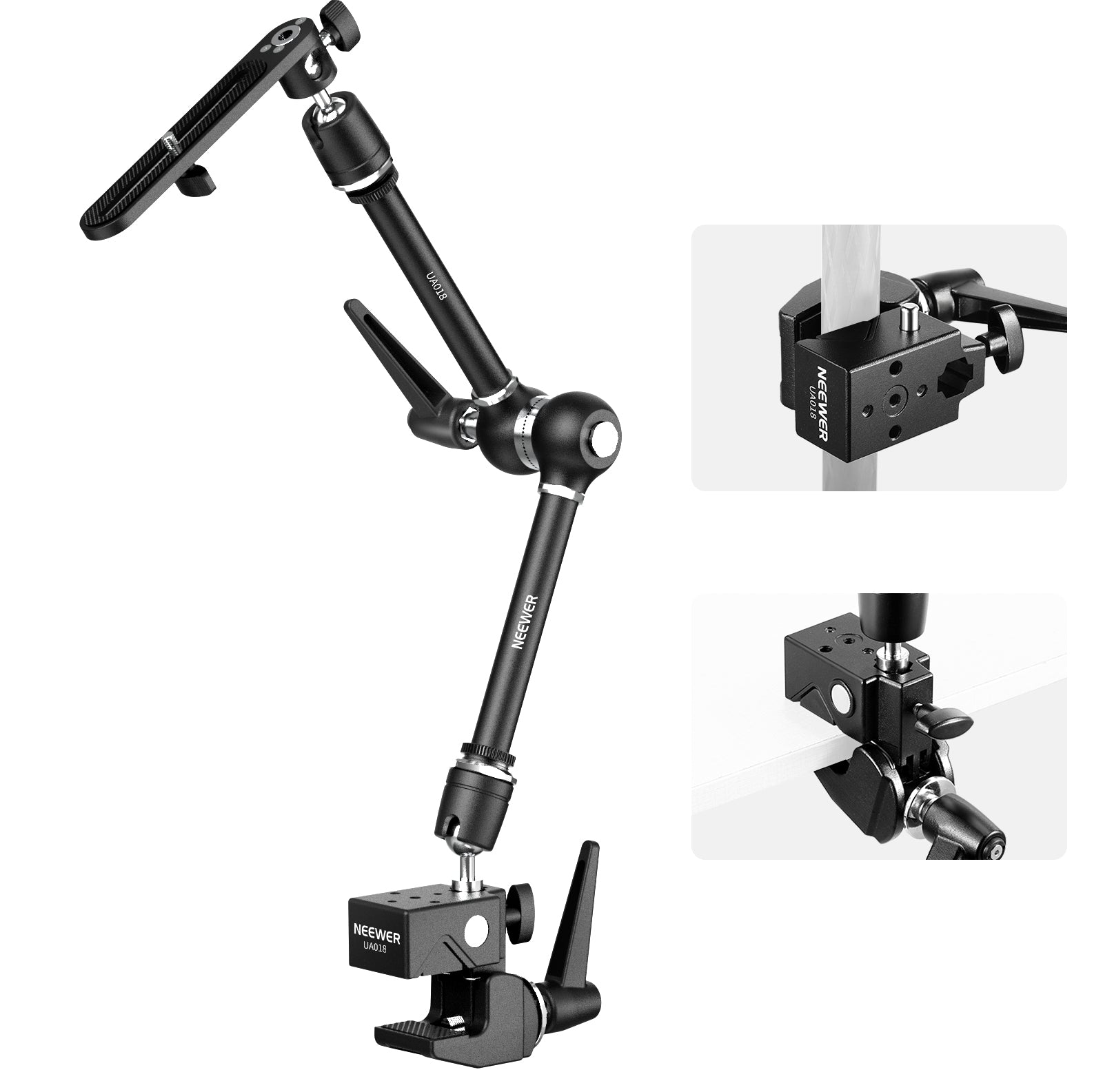 NEEWER UA018 21" Magic Arm Camera Mount with Super Clamp