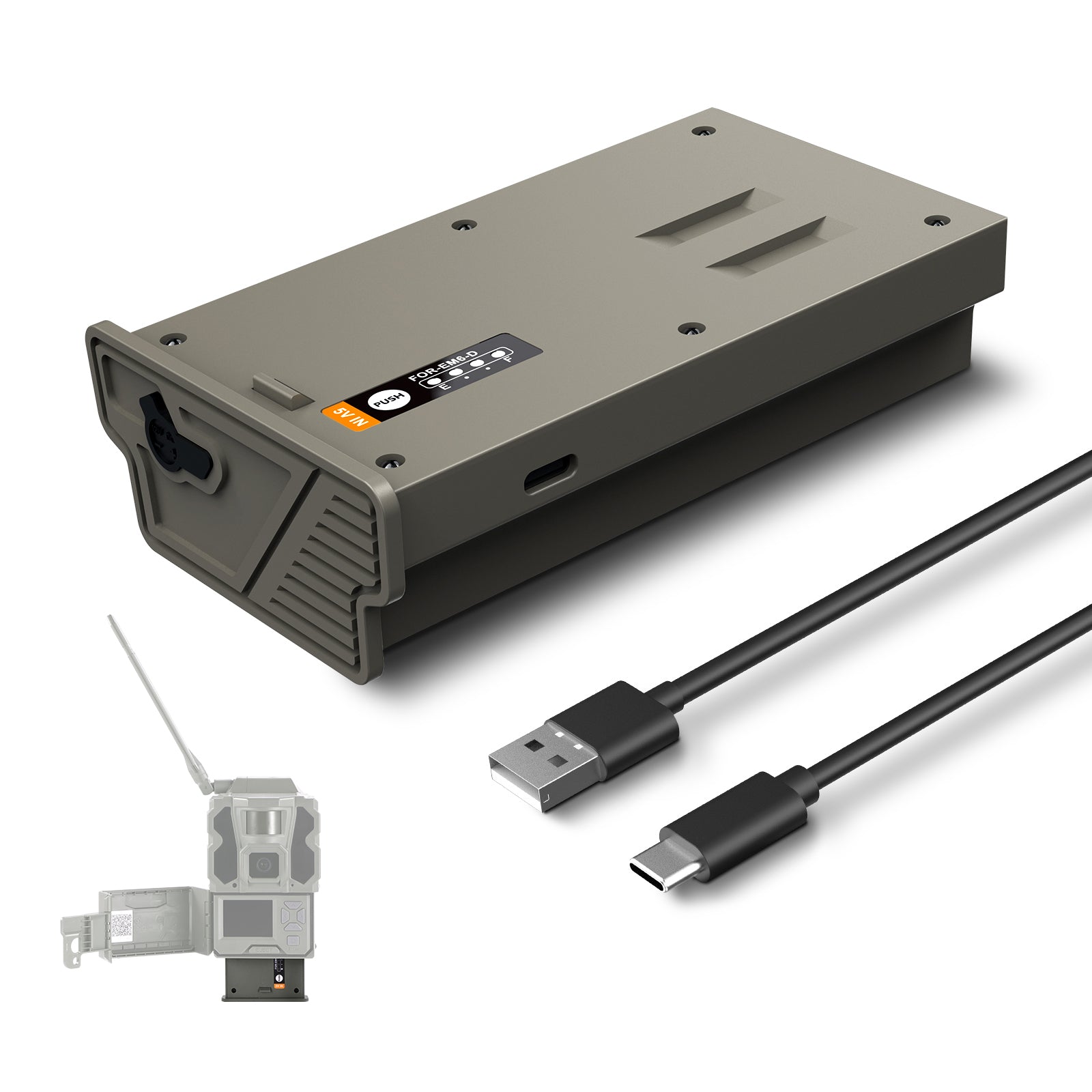 NEEWER EM6-D Rechargeable Battery for Reveal Trail Camera