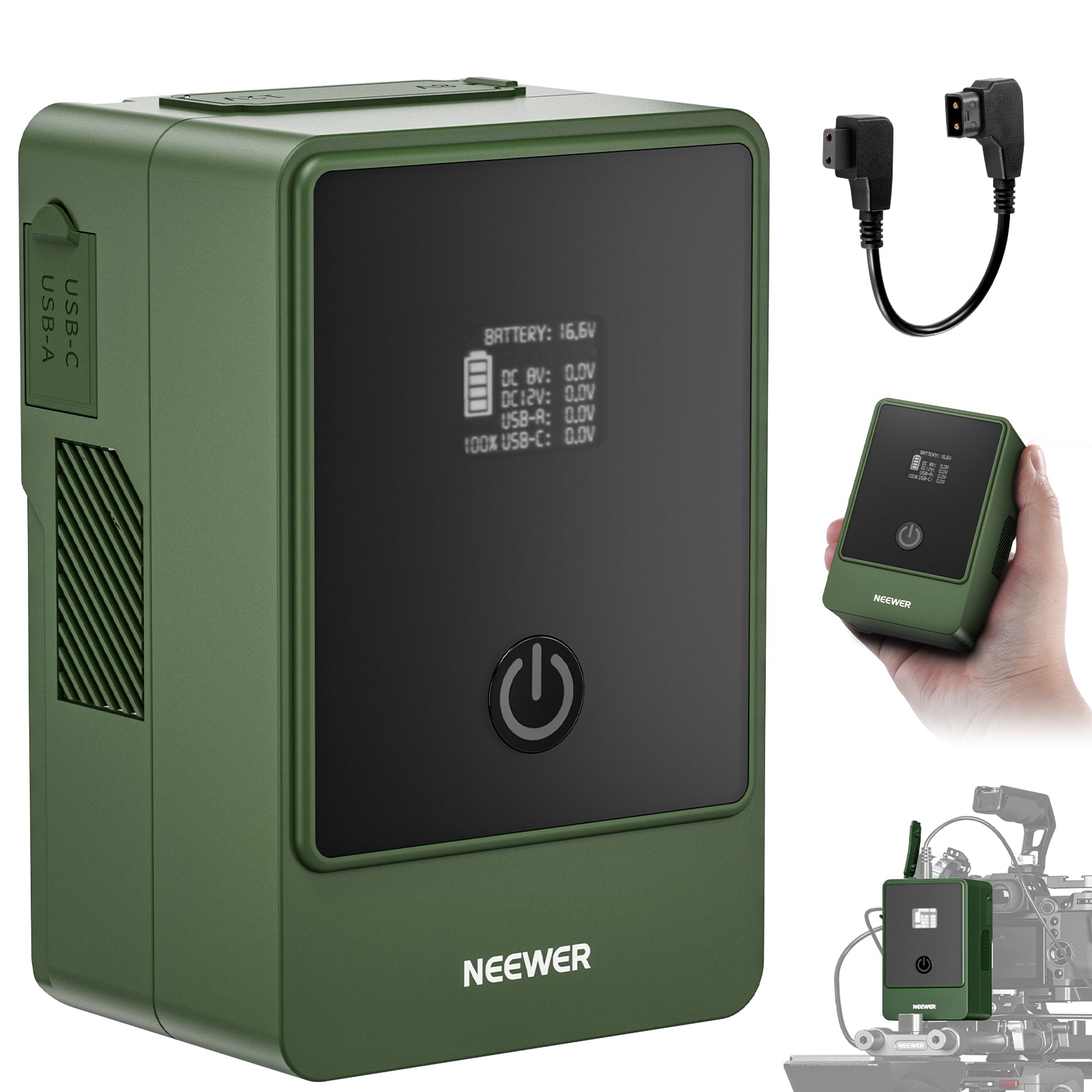 NEEWER PS099E Lithium Battery - Green