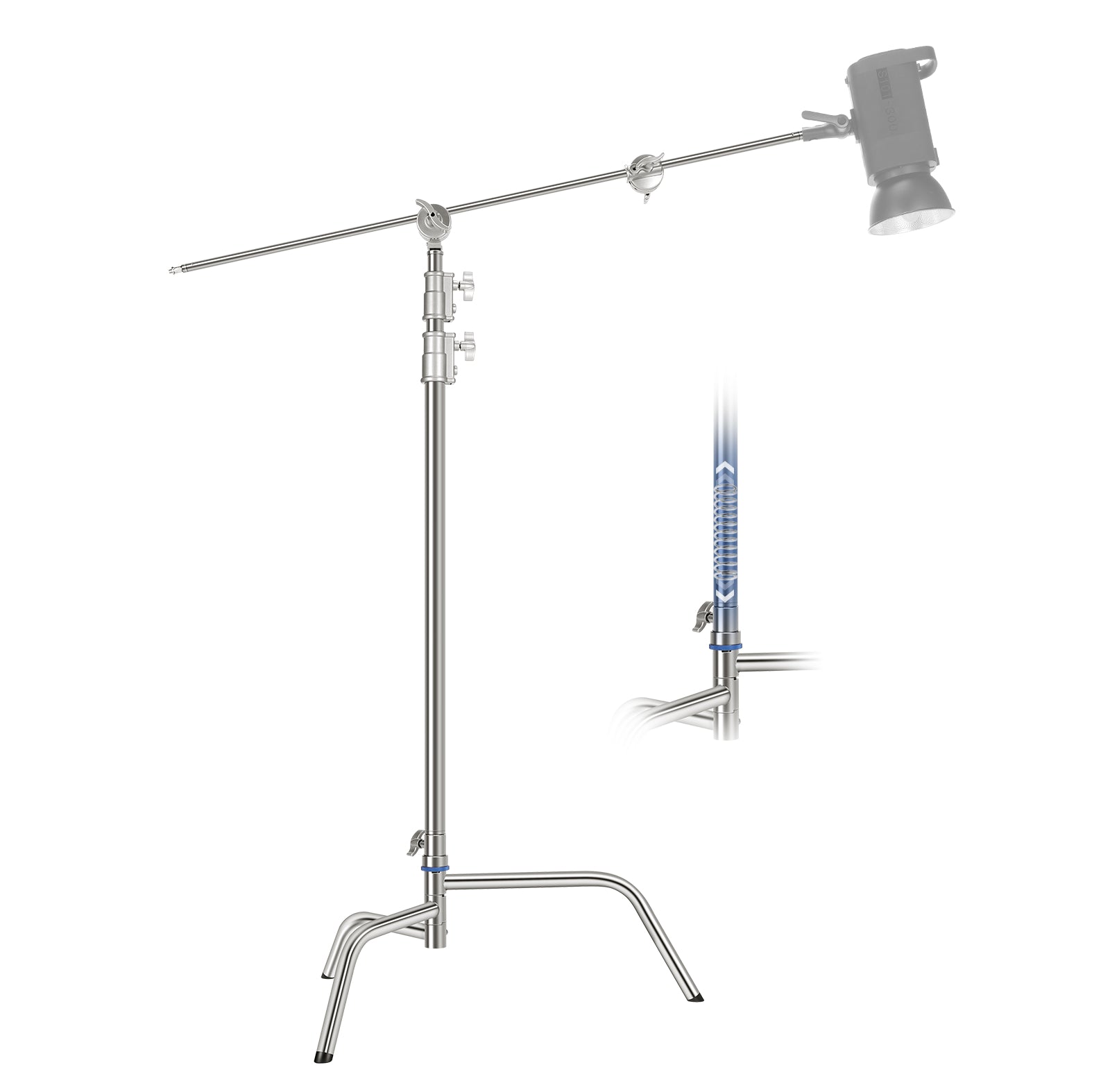 NEEWER SC320Q Stainless Steel Heavy Duty C Stand