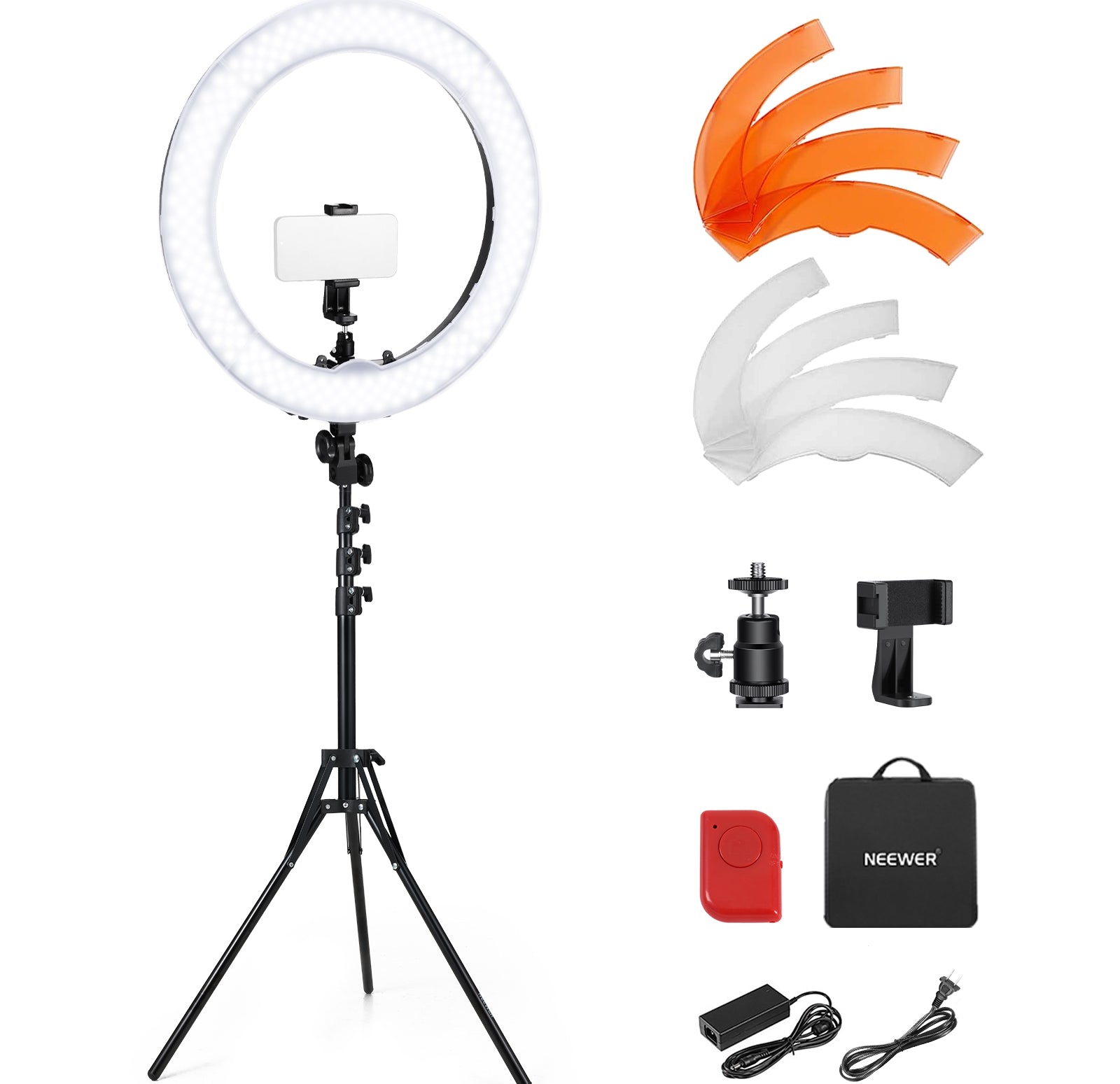 NEEWER RL-18 New Version 18 Inch 55W LED Ring Light