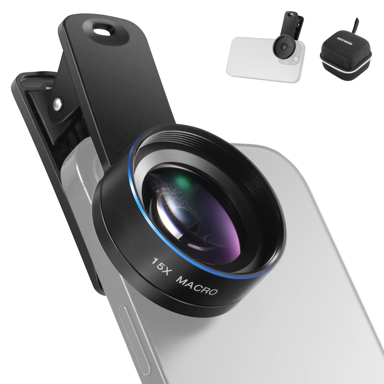 NEEWER LS-69 15x Macro Phone Lens Kit for Close Ups